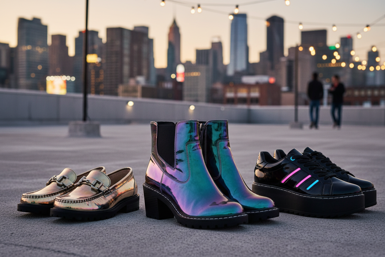 Obuća od veštačke lak kože