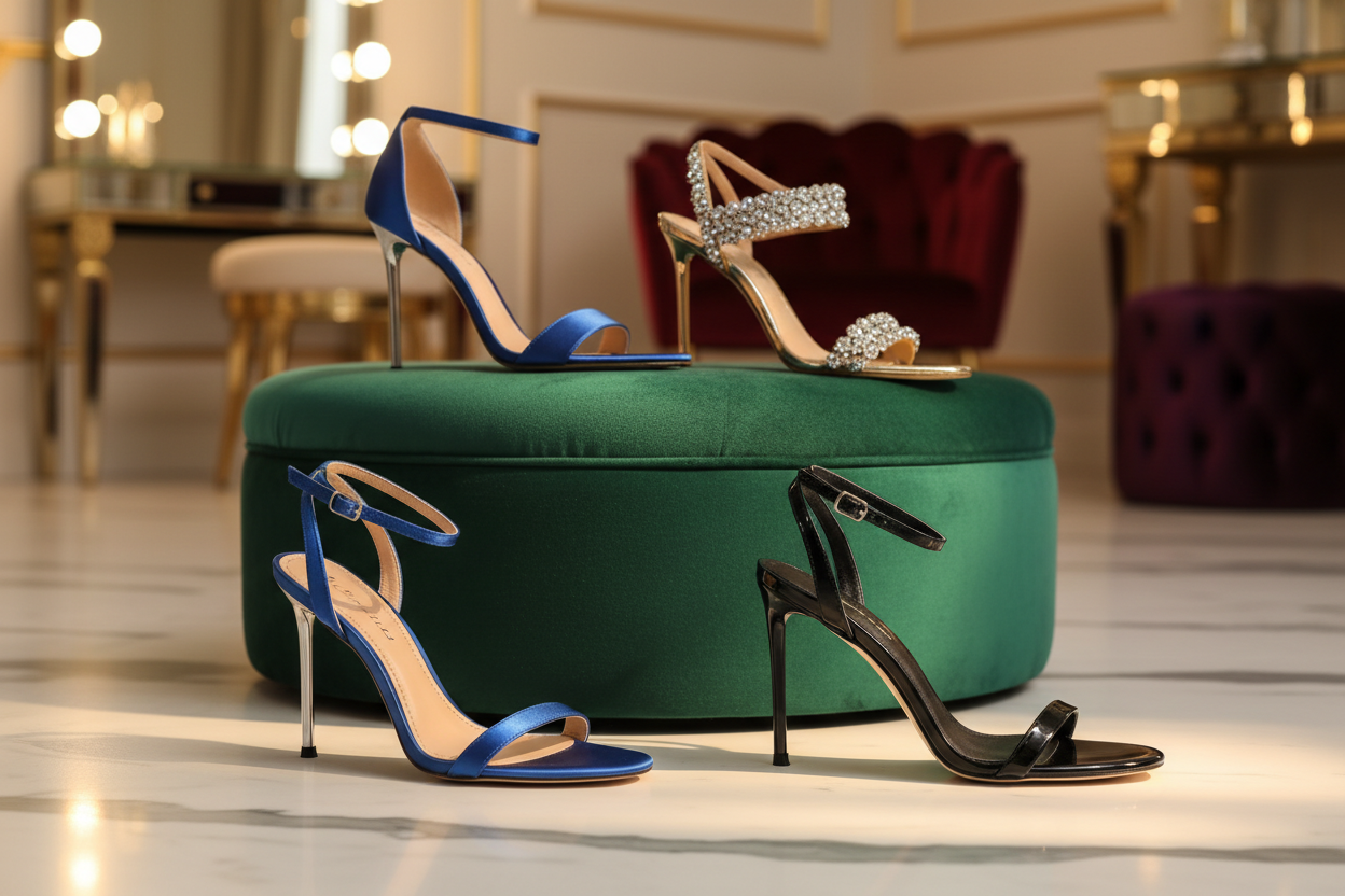 Sandale na tanku štiklu