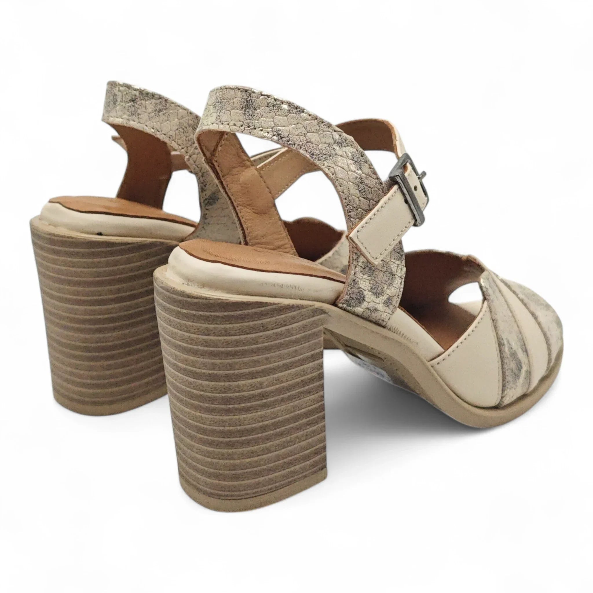 Ballerins 8205 bež pogled straga