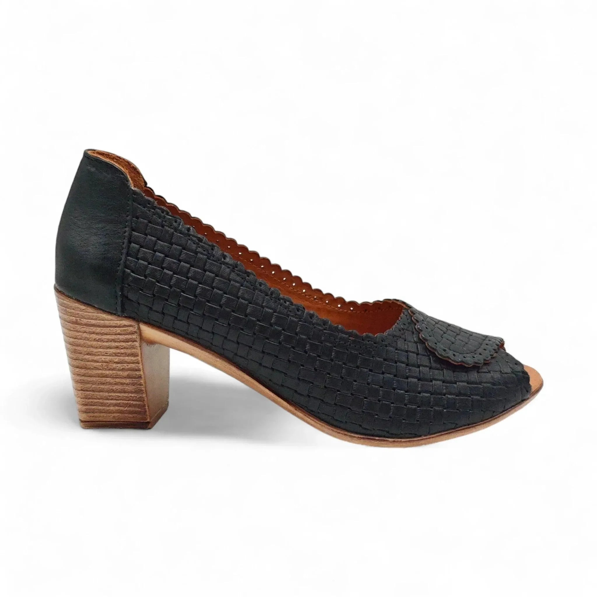 Ballerins 1001 crna pogled desno