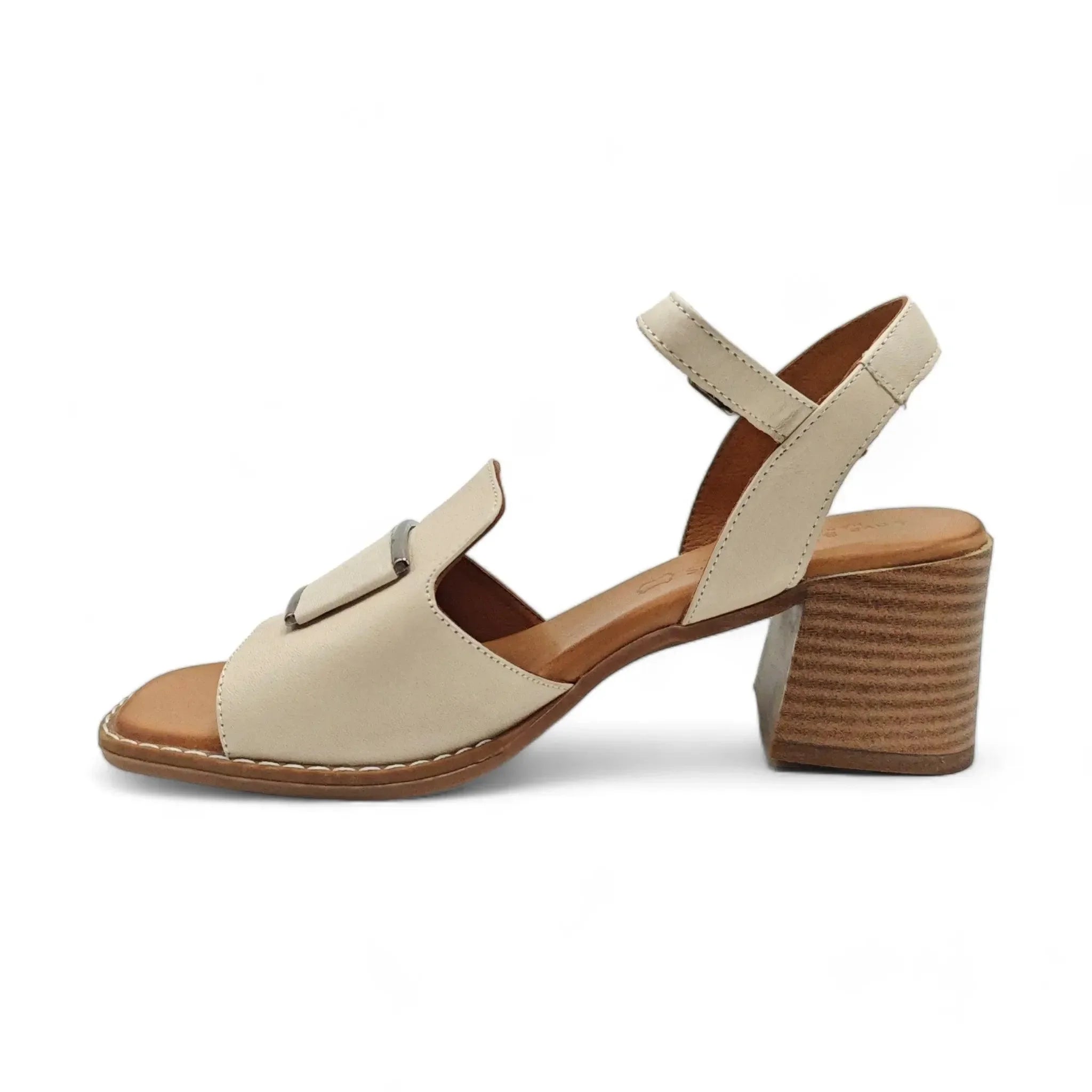 Ballerins 3823 maglovito taupe pogled levo