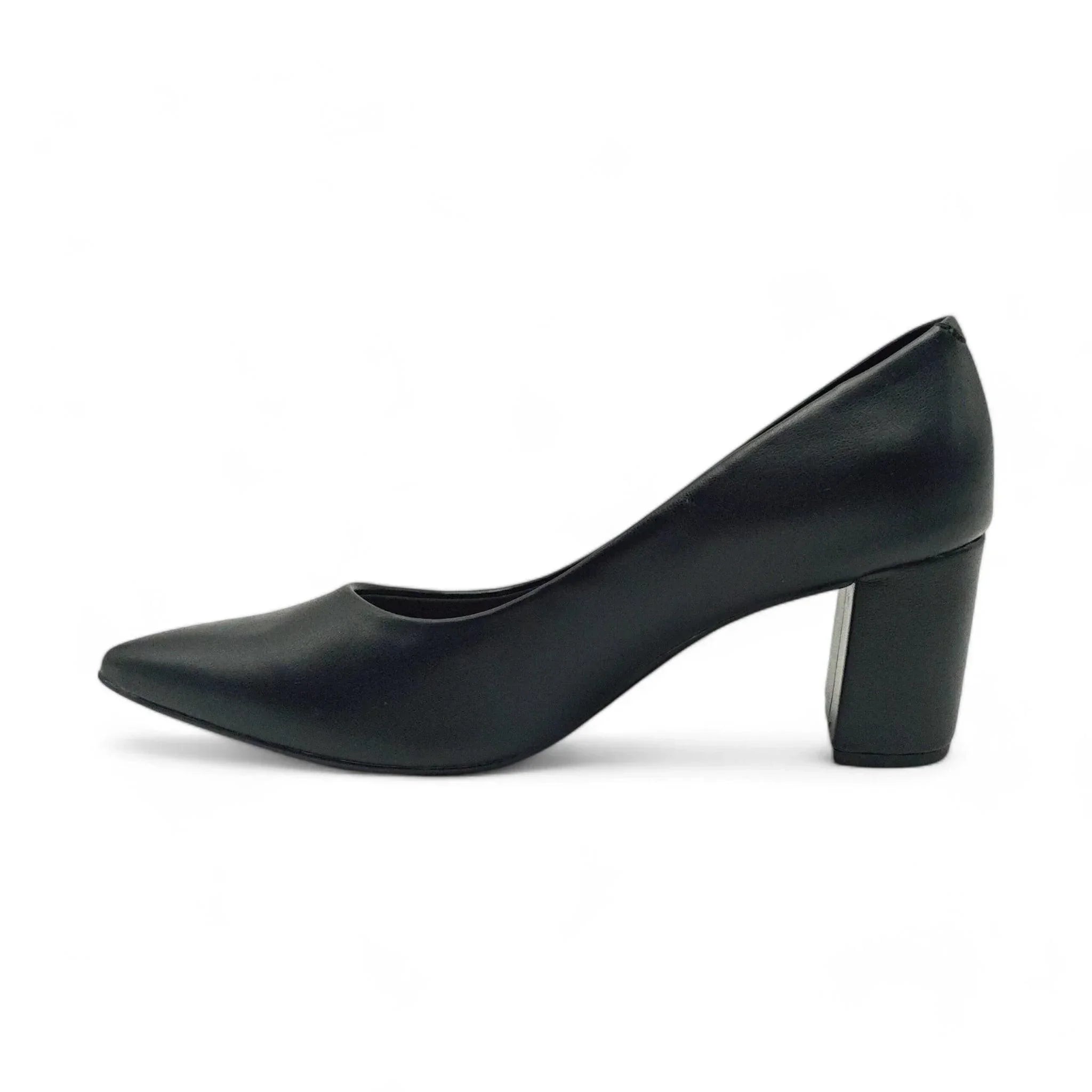 Beira Rio klasične D'Orsay cipele na blok štiklu 200 - Obuća Monah