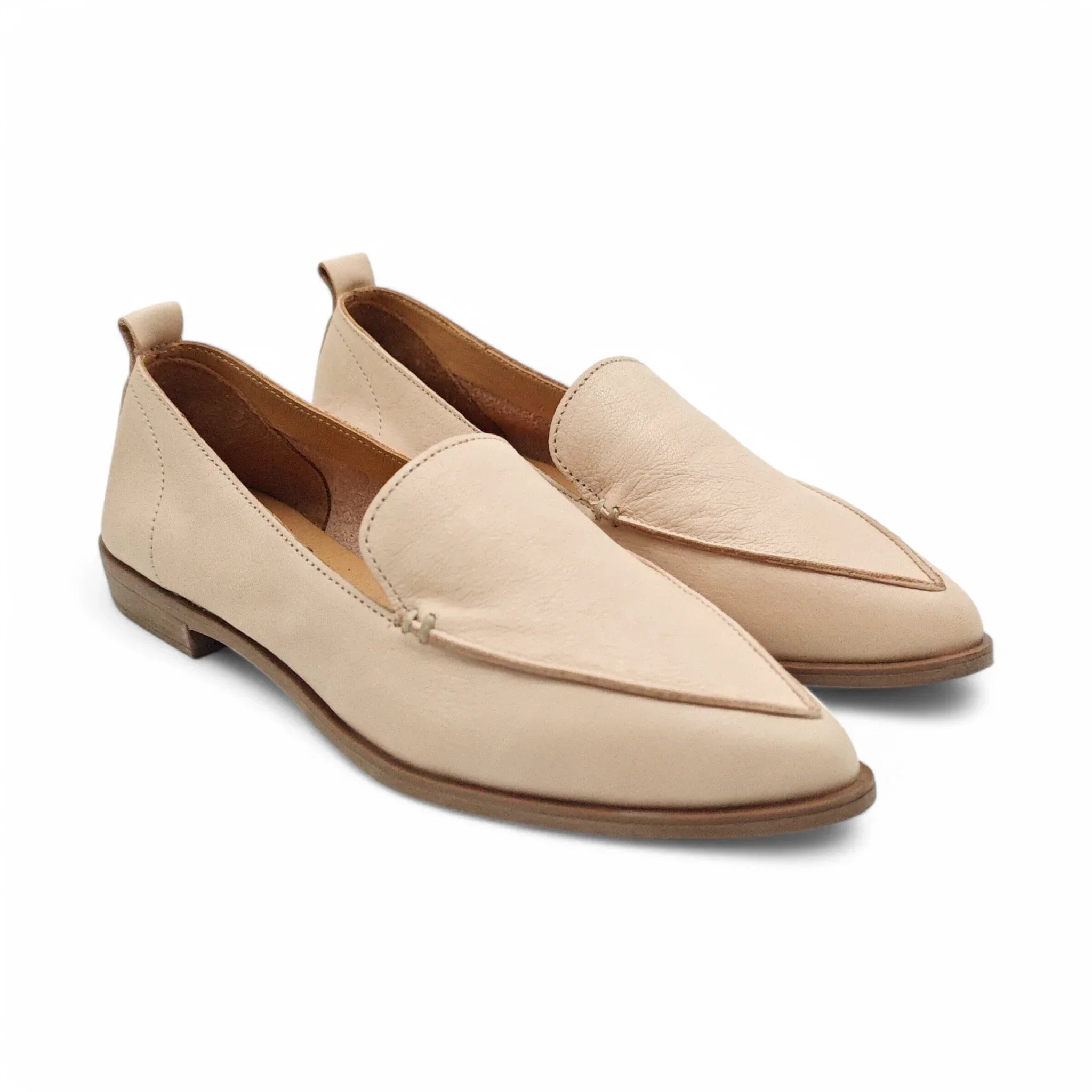 Bueno klasične penny ravne loafersice 01280 - Obuća Monah