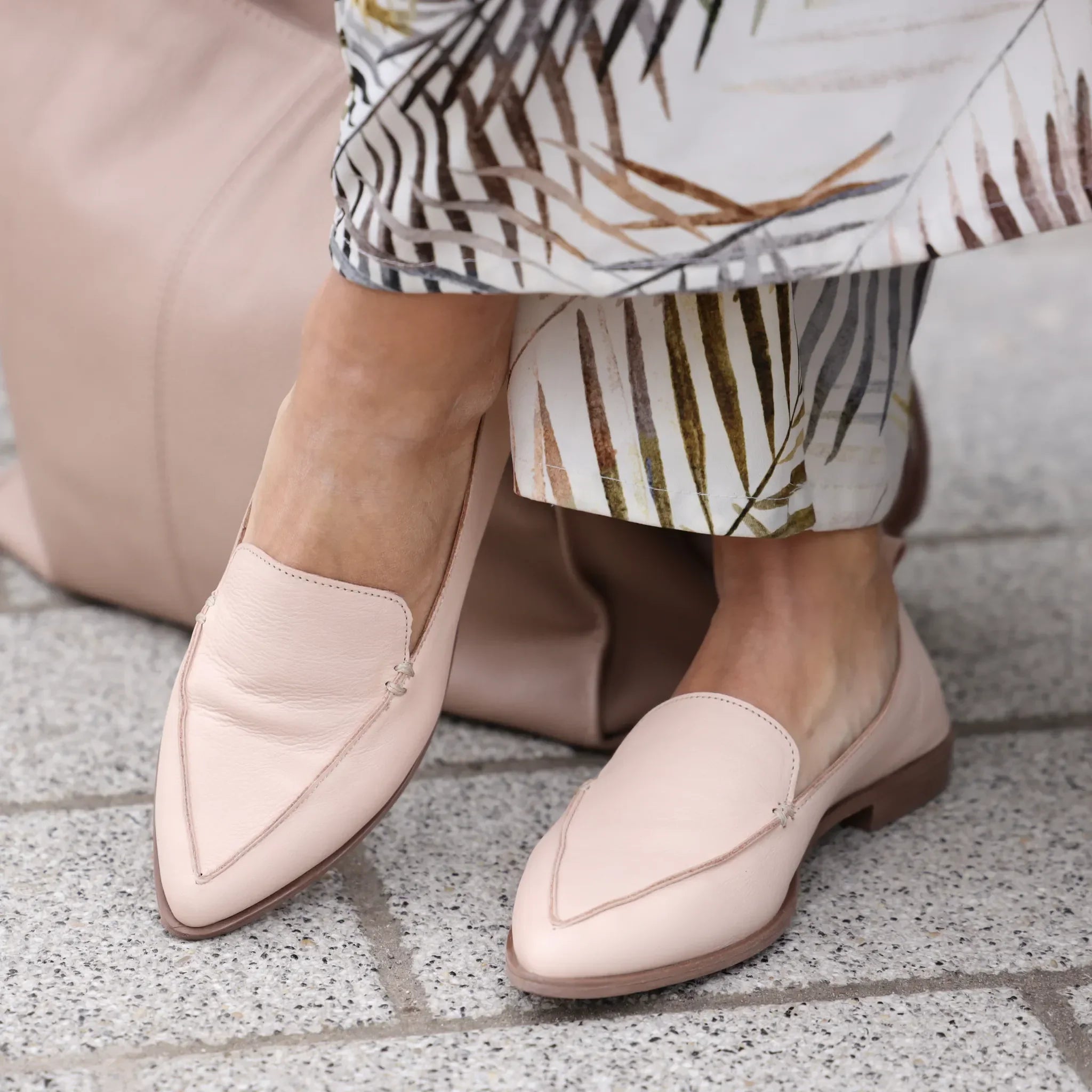 Bueno klasične penny ravne loafersice 01280 - Obuća Monah