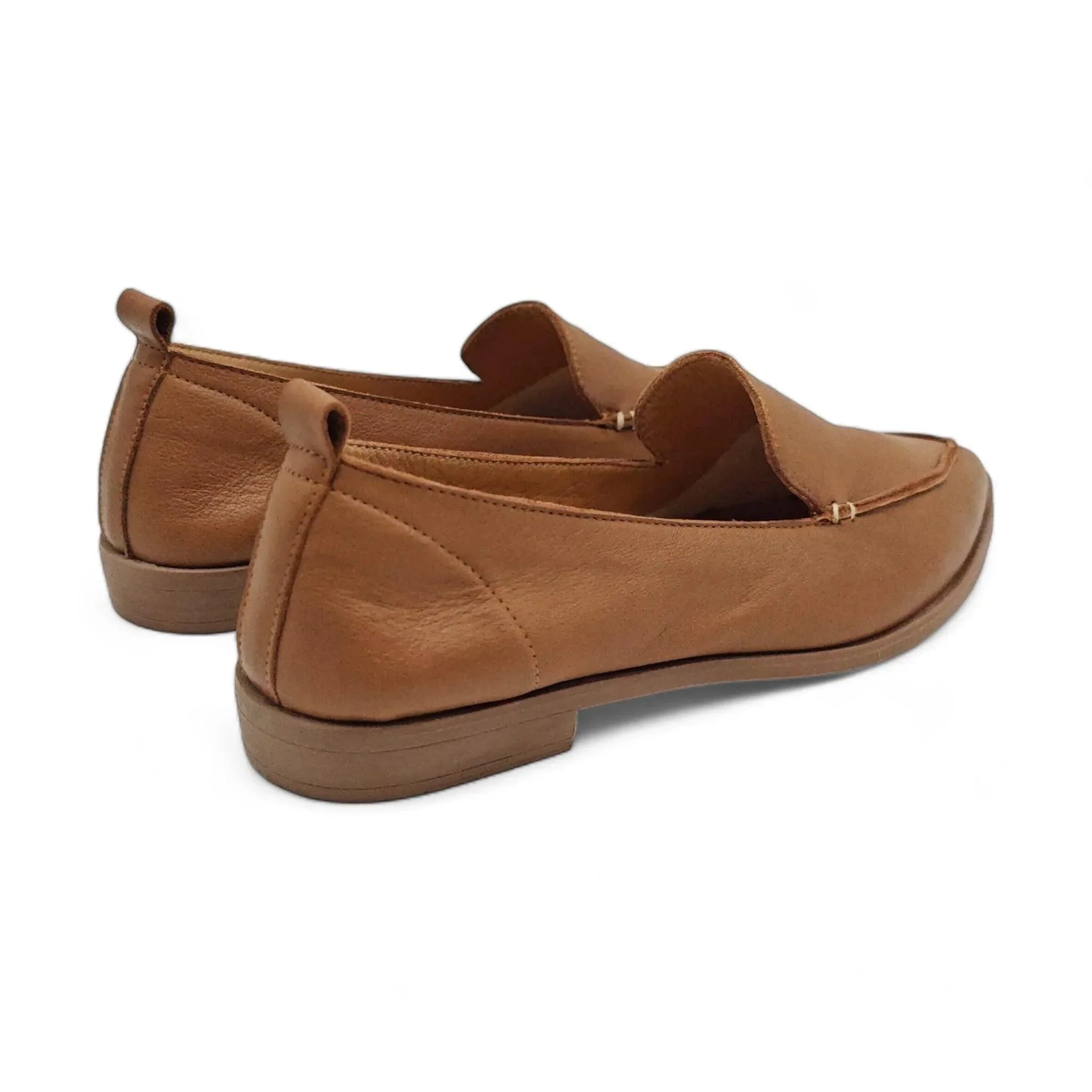Bueno klasične penny ravne loafersice 01280 - Obuća Monah