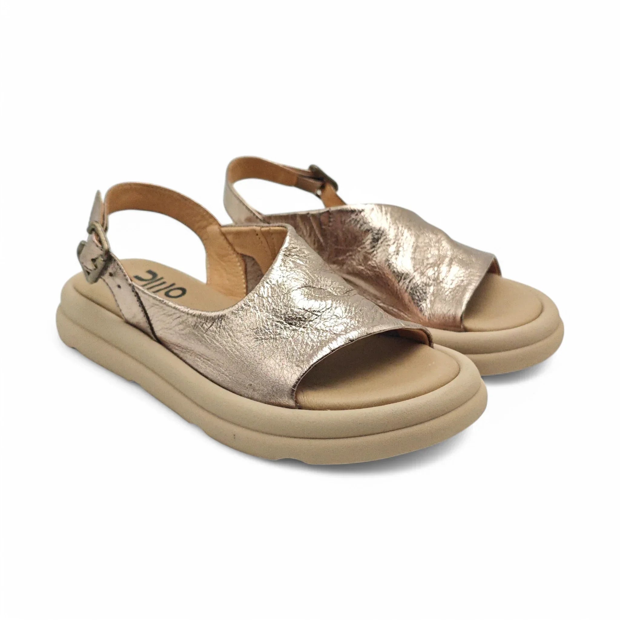 Bueno sportske ravne sandale sa podesivim remenom 9407 - Obuća Monah