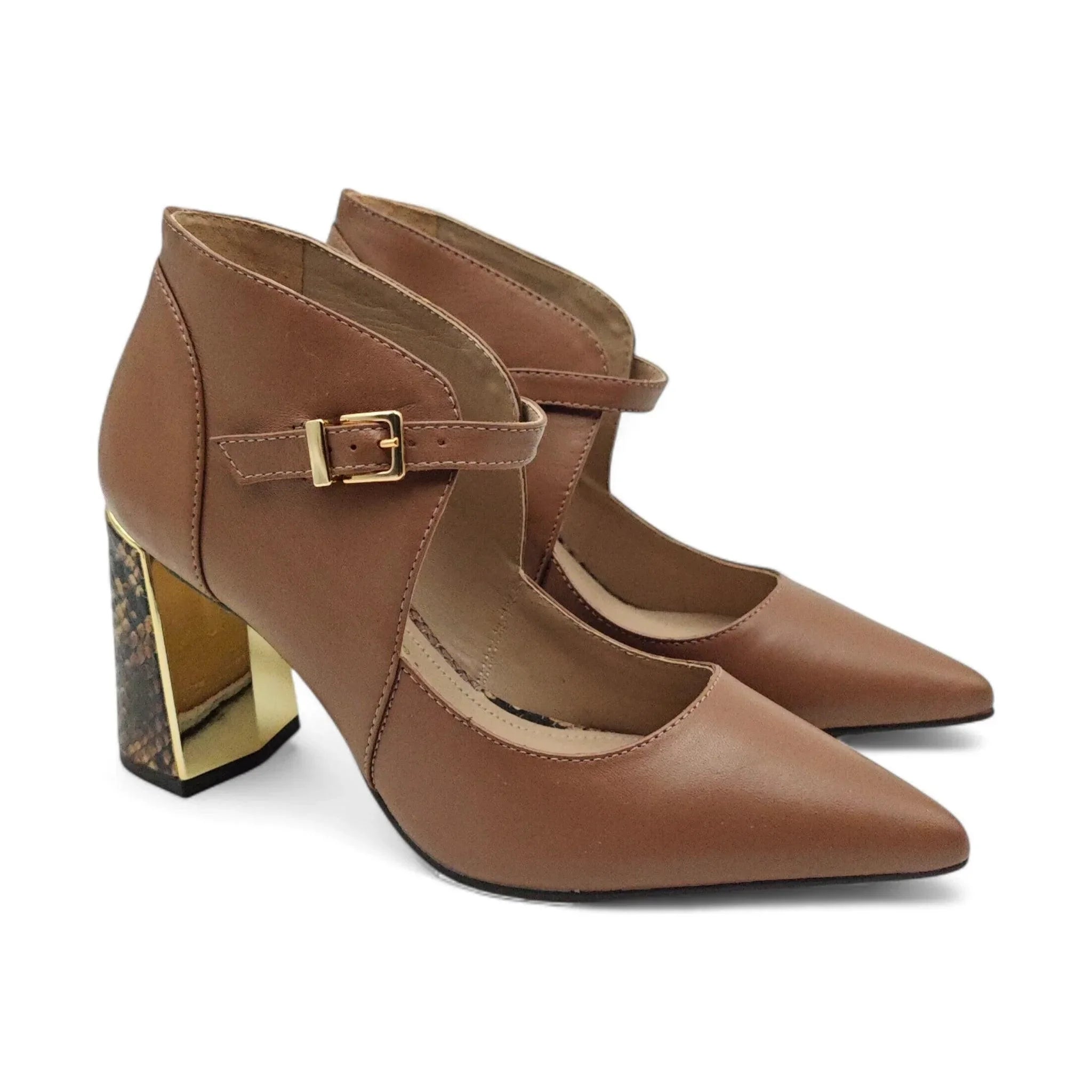 Capelli Rossi klasične D'Orsay cipele na blok štiklu 10229 - Obuća Monah