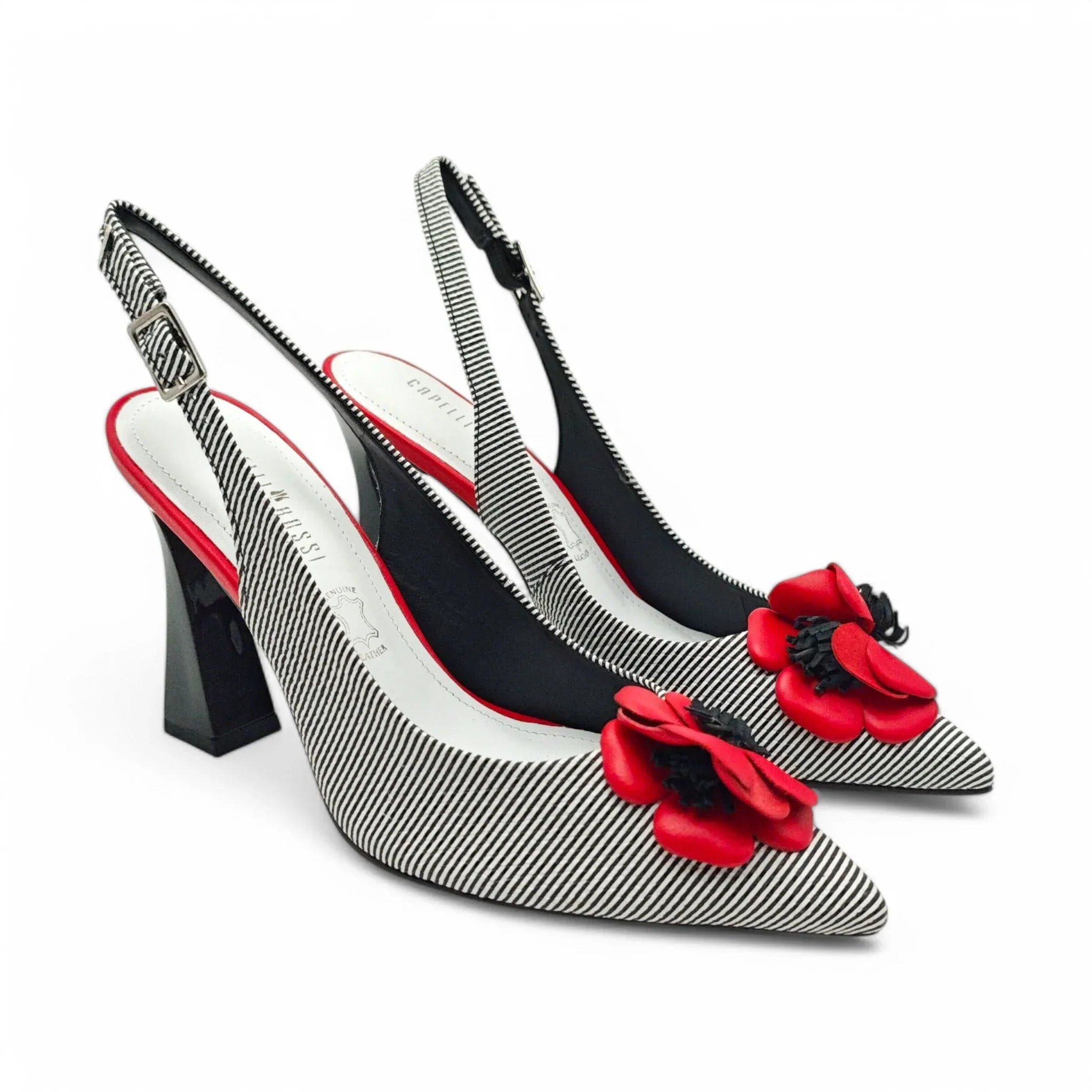 Capelli Rossi klasične D'Orsay sandale na pompadour štiklu 11673 - Obuća Monah