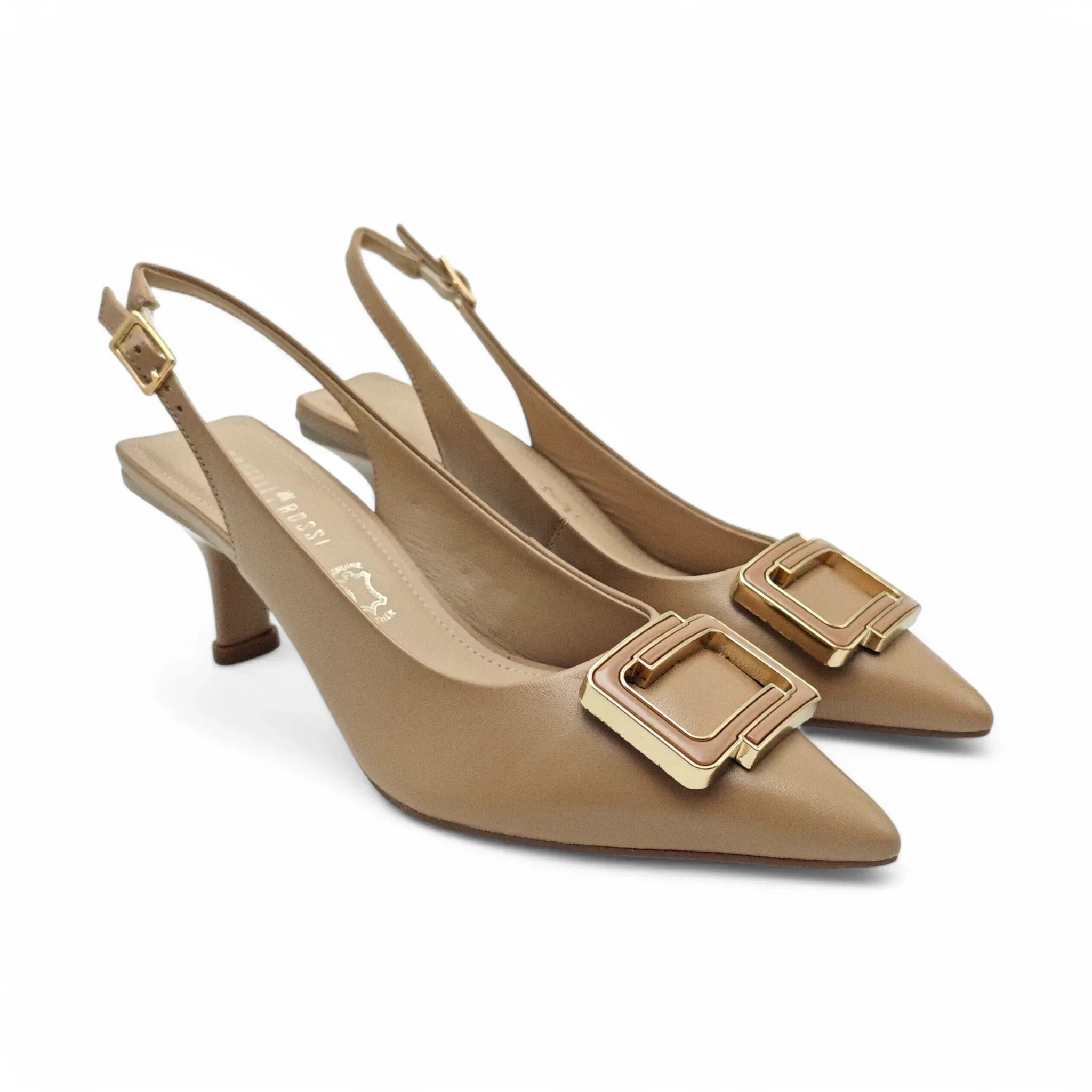Capelli Rossi slingback D'Orsay sandale na mačiju štiklu 11594 - Obuća Monah