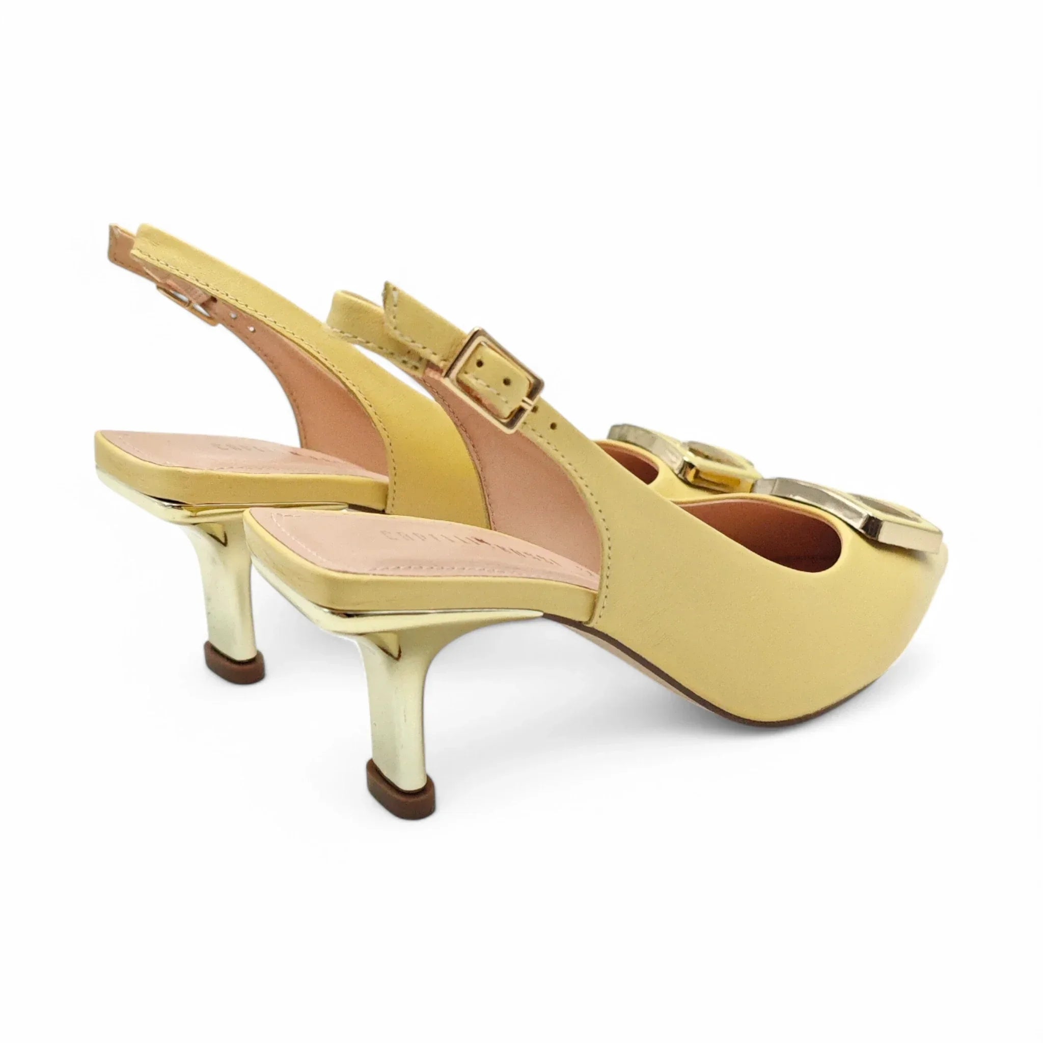 Capelli Rossi slingback D'Orsay sandale na mačiju štiklu 11594 - Obuća Monah