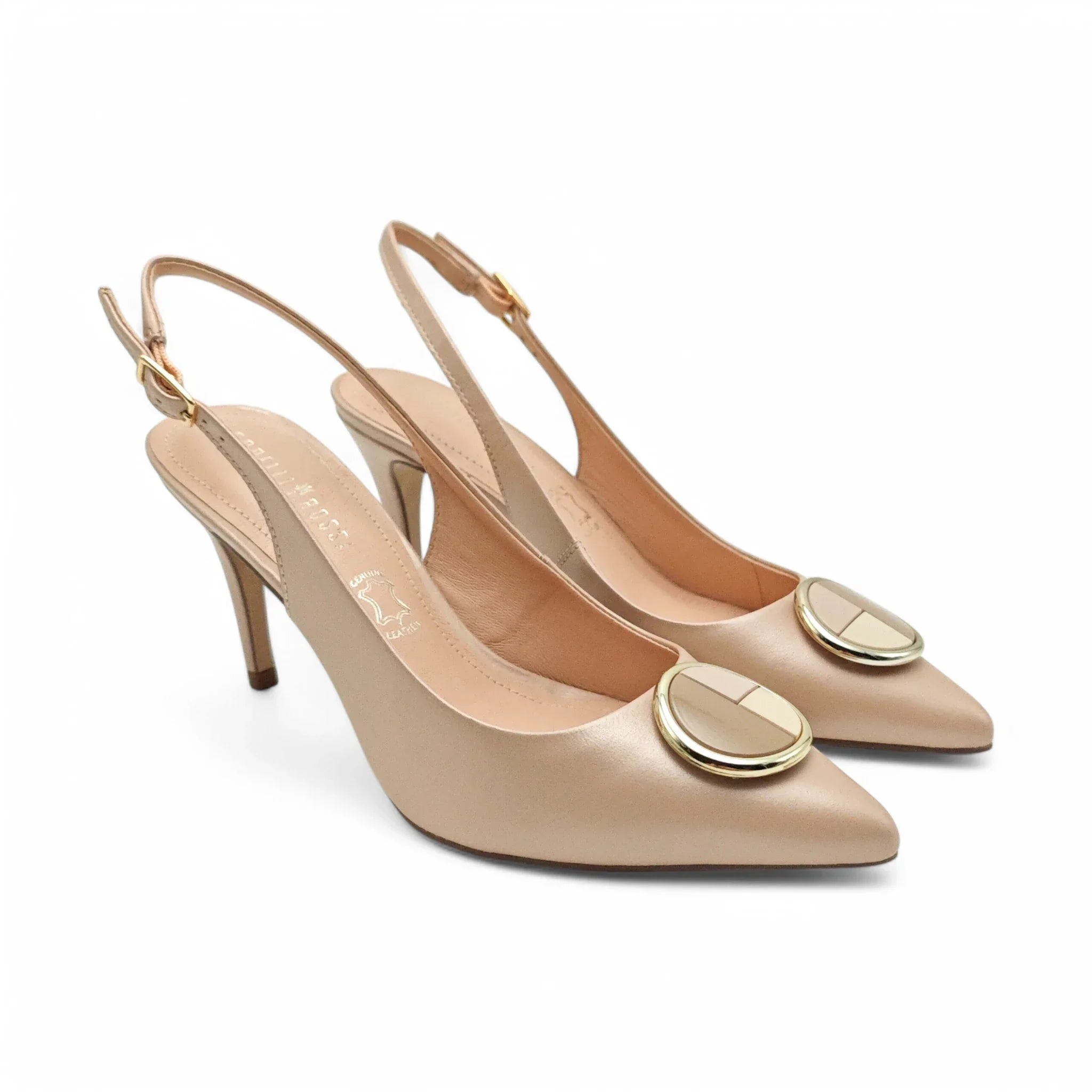 Capelli Rossi slingback D'Orsay sandale na mačiju štiklu 11674 - Obuća Monah
