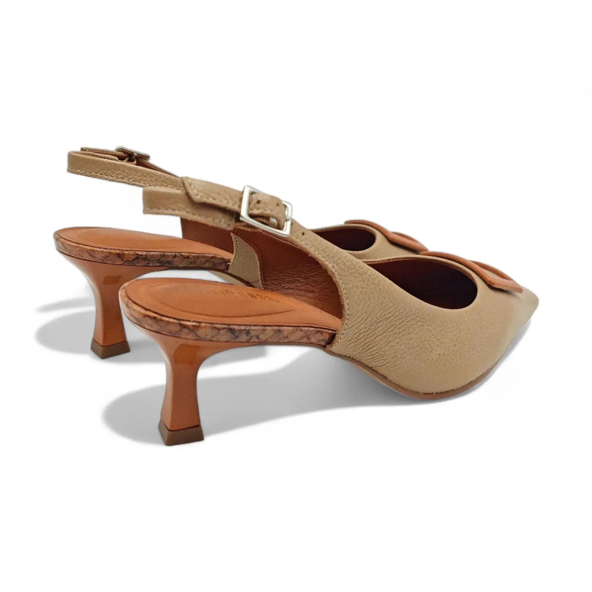 Capelli Rossi slingback D'Orsay sandale na pompadour štiklu 10802 - Obuća Monah