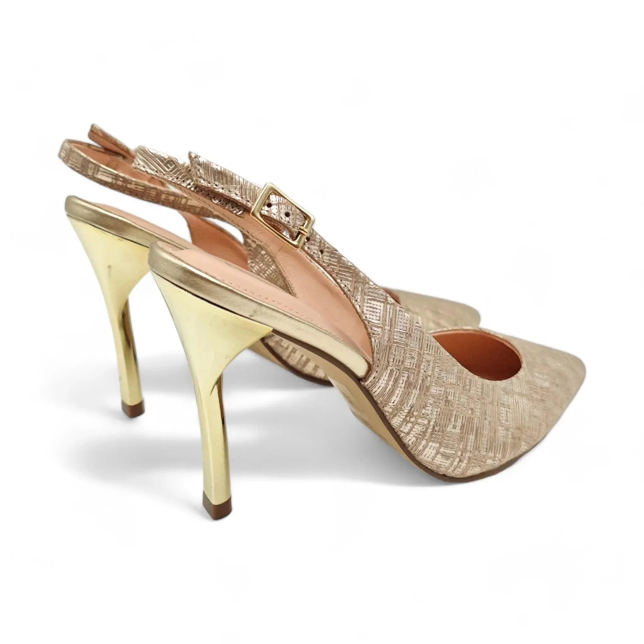 Capelli Rossi slingback D'Orsay sandale na mačiju štiklu 1484 - Obuća Monah