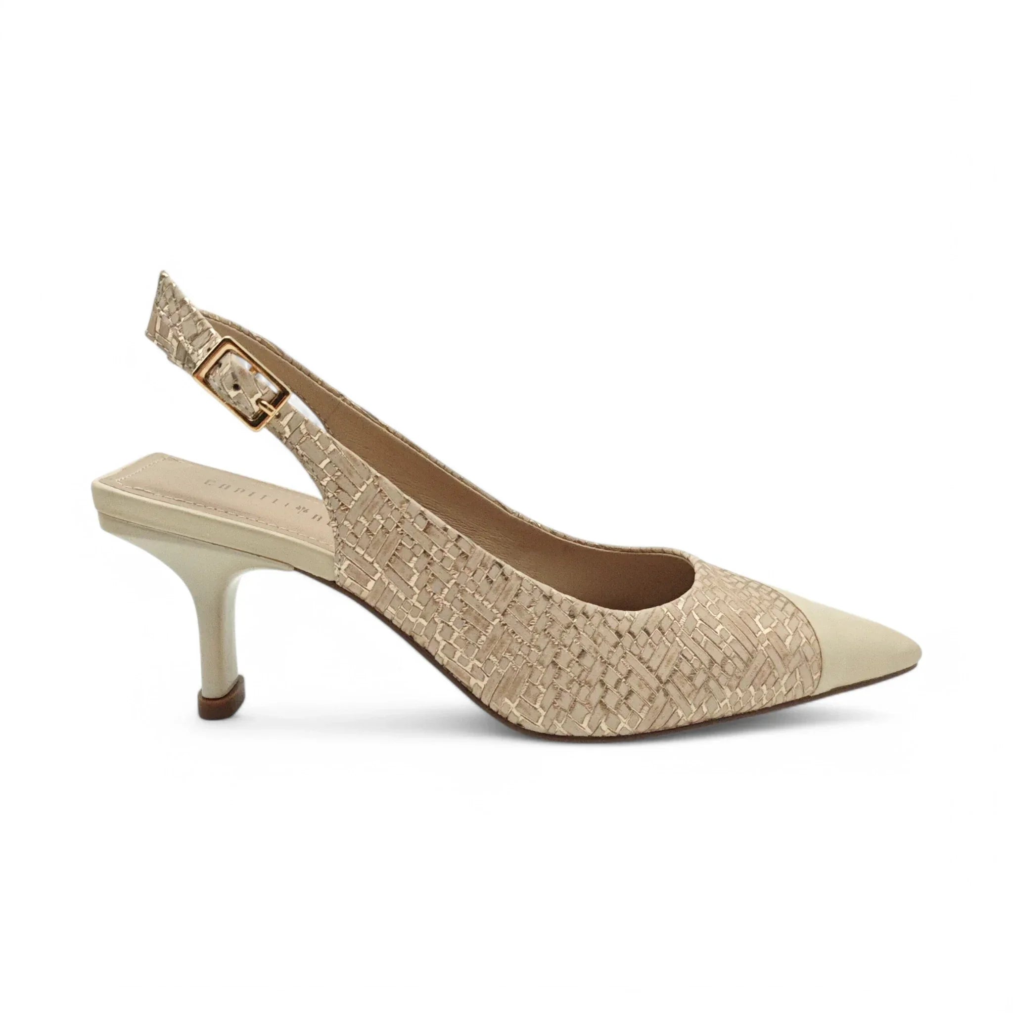 Capelli Rossi slingback D'Orsay sandale na mačiju štiklu 10856 - Obuća Monah