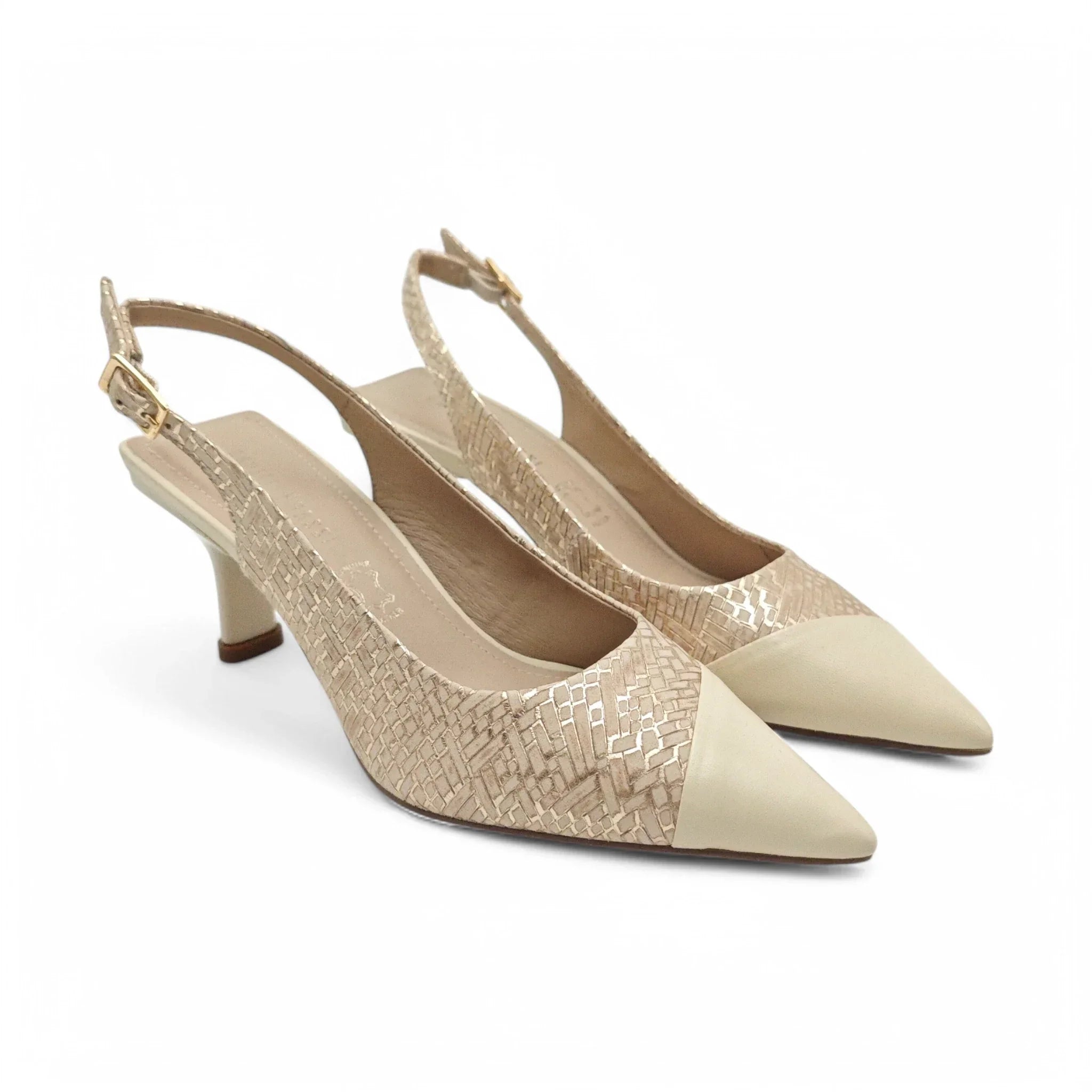 Capelli Rossi slingback D'Orsay sandale na mačiju štiklu 10856 - Obuća Monah