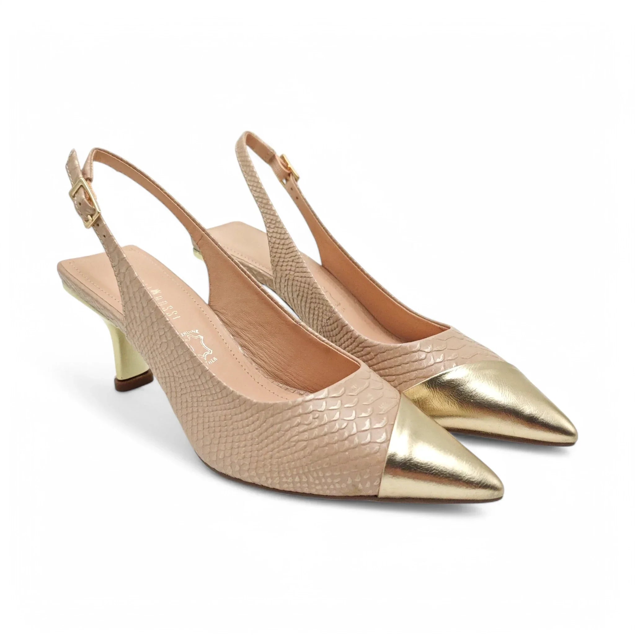 Capelli Rossi slingback D'Orsay sandale na mačiju štiklu 10856 - Obuća Monah