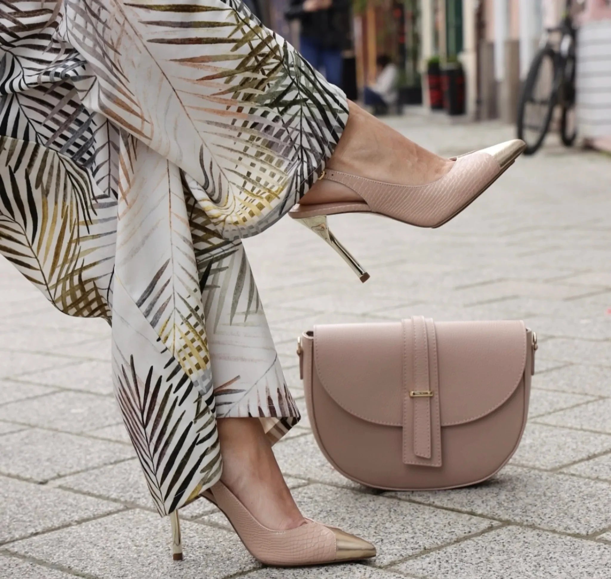 Capelli Rossi slingback D'Orsay sandale na stiletto štiklu 11514 - Obuća Monah