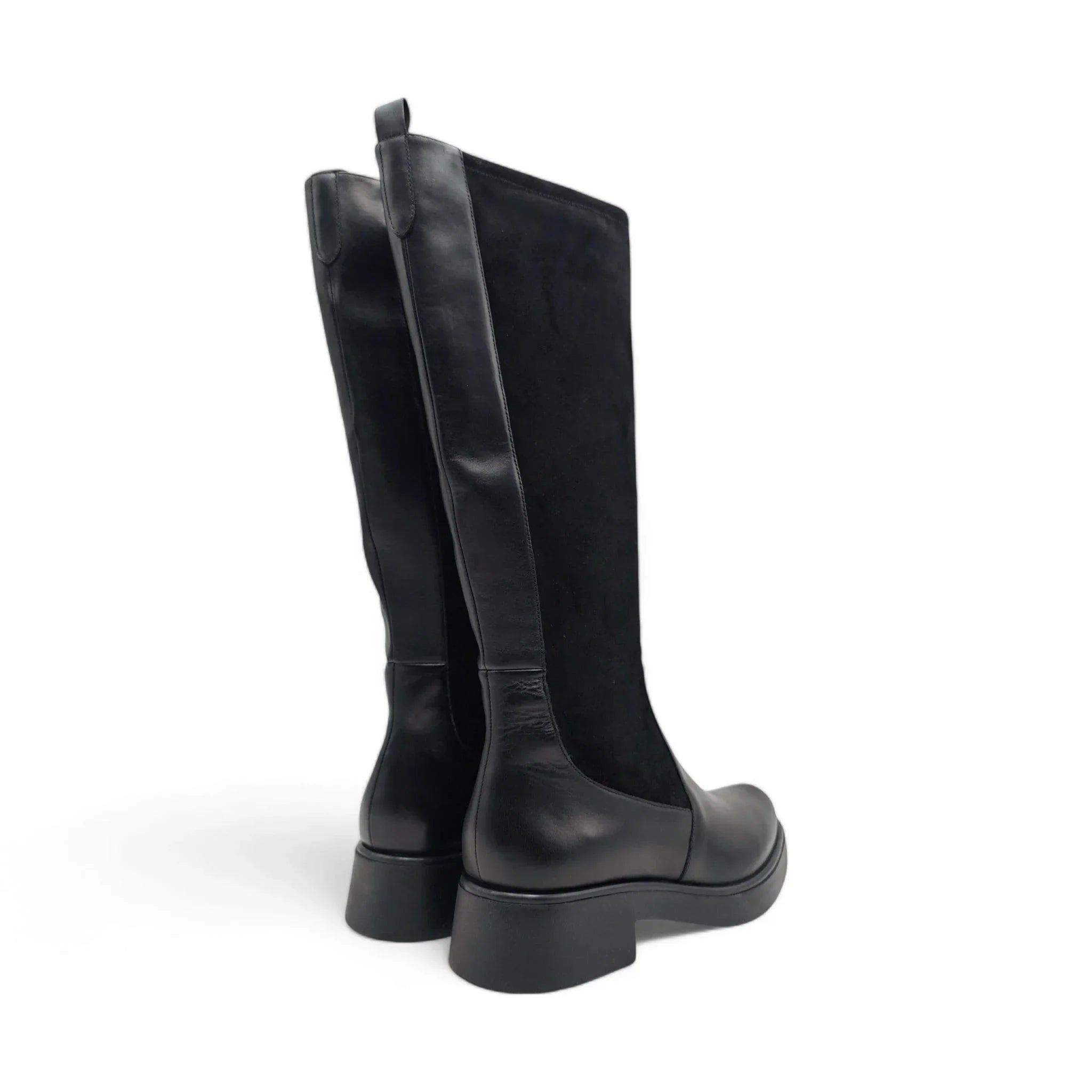 Caprice duboke ravne čizme sa zip zatvaračem 26505 - Obuća Monah