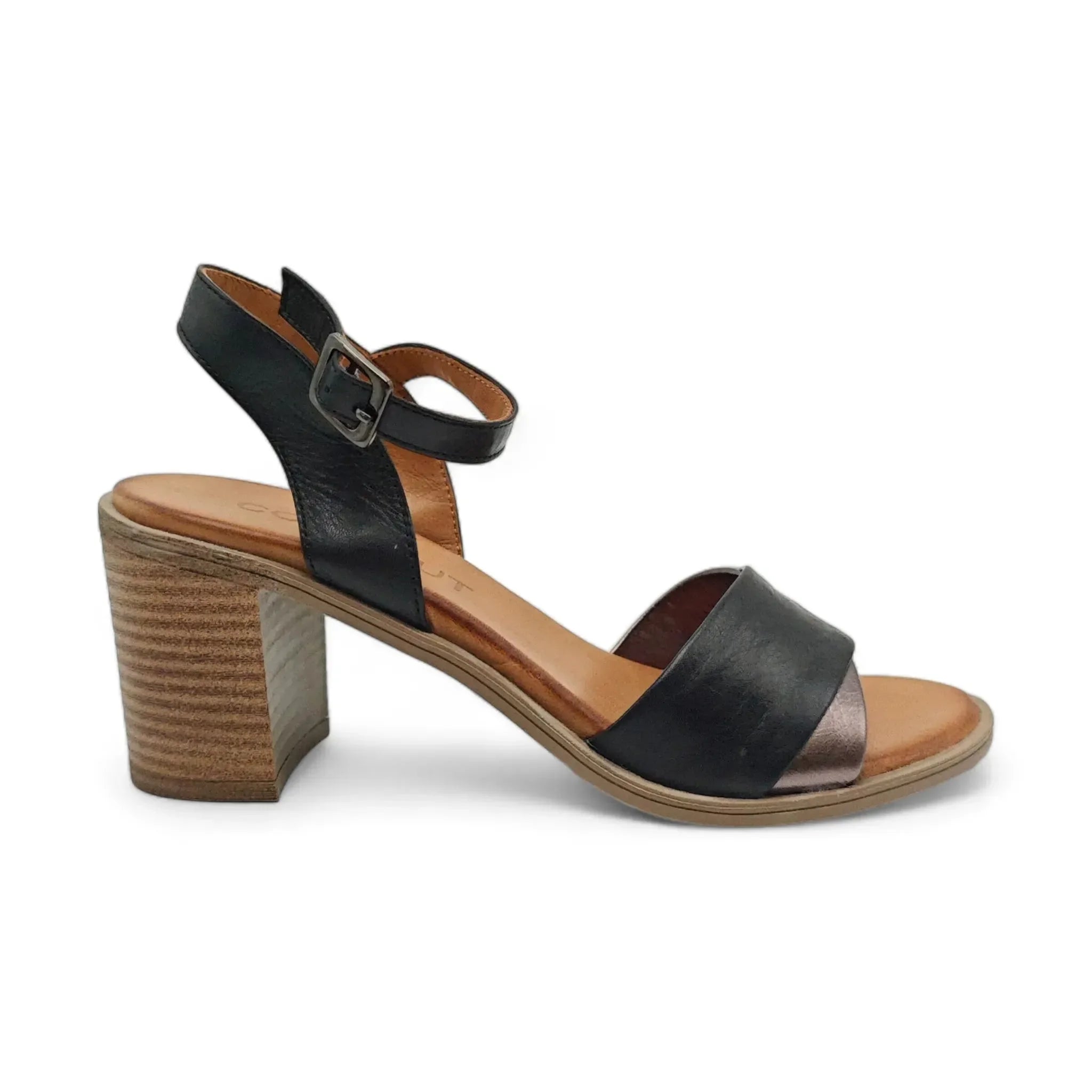 Coconut sandale sa remenom za gležanj na blok štiklu 1927 - Obuća Monah