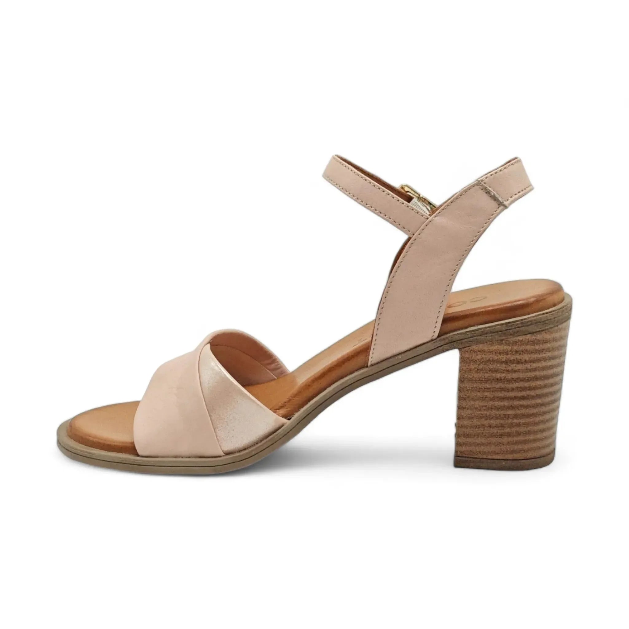 Coconut sandale sa remenom za gležanj na blok štiklu 1927 - Obuća Monah