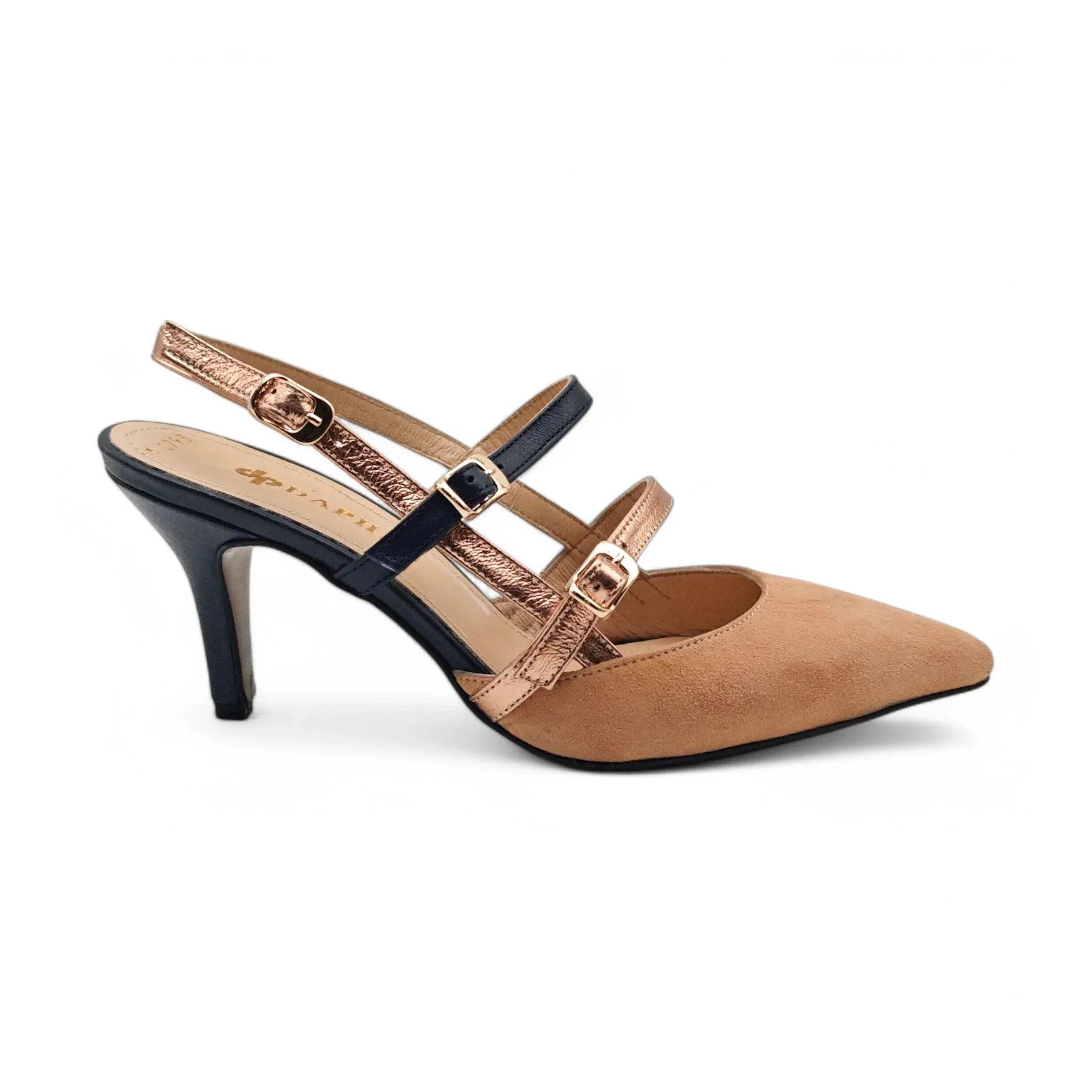 Daphne klasične D'Orsay sandale na mačiju štiklu 2793 - Obuća Monah