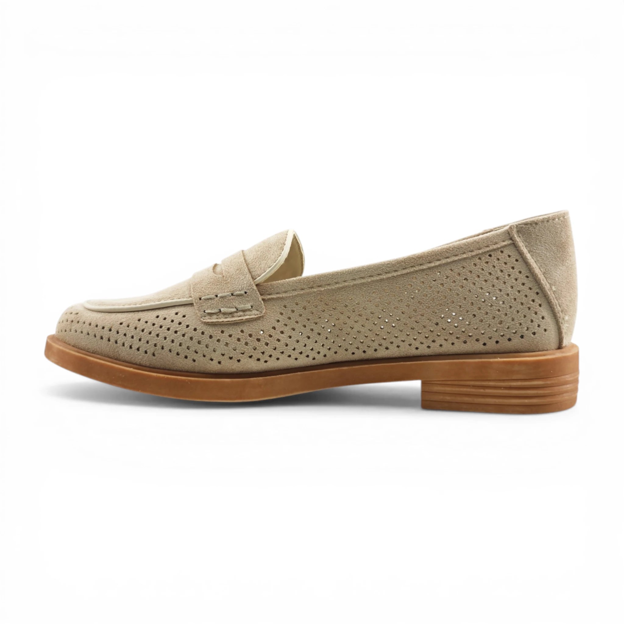 Emelie Strandberg 35 maglovito taupe pogled levo