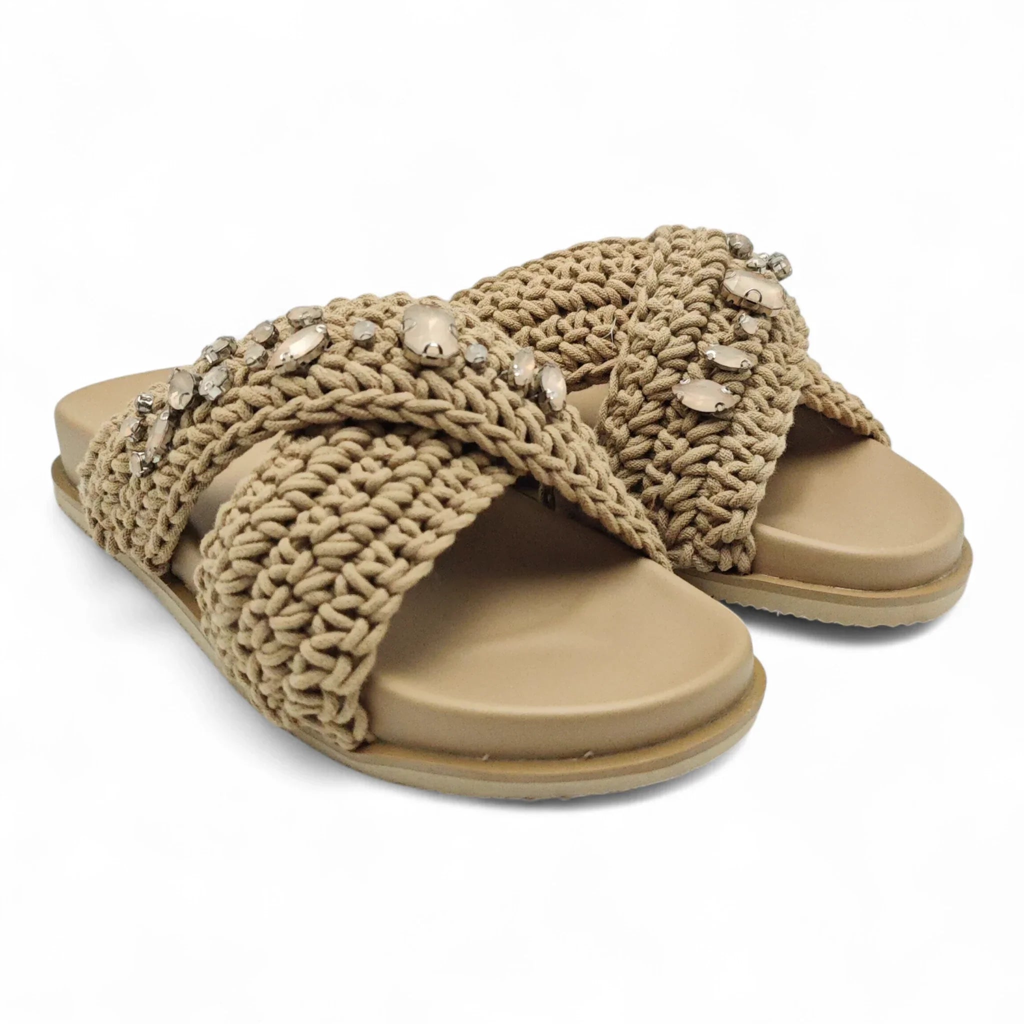Emelie Strandberg 1261 maglovito taupe pogled spreda