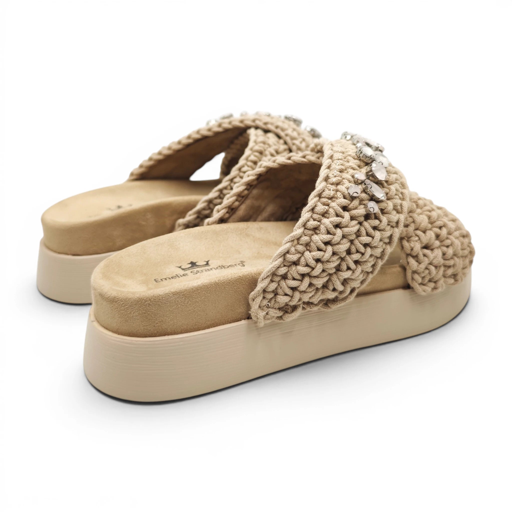 Emelie Strandberg 1268 maglovito taupe pogled straga