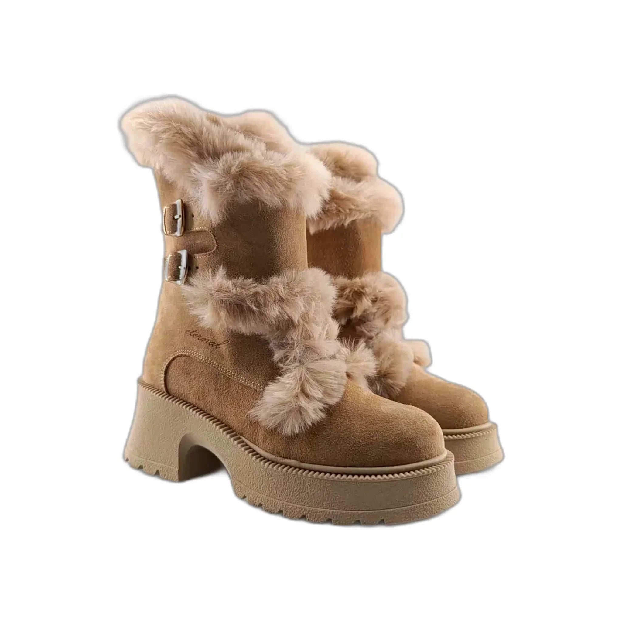 Eternol poluduboke ravne čizme na kopču 127 - Obuća Monah