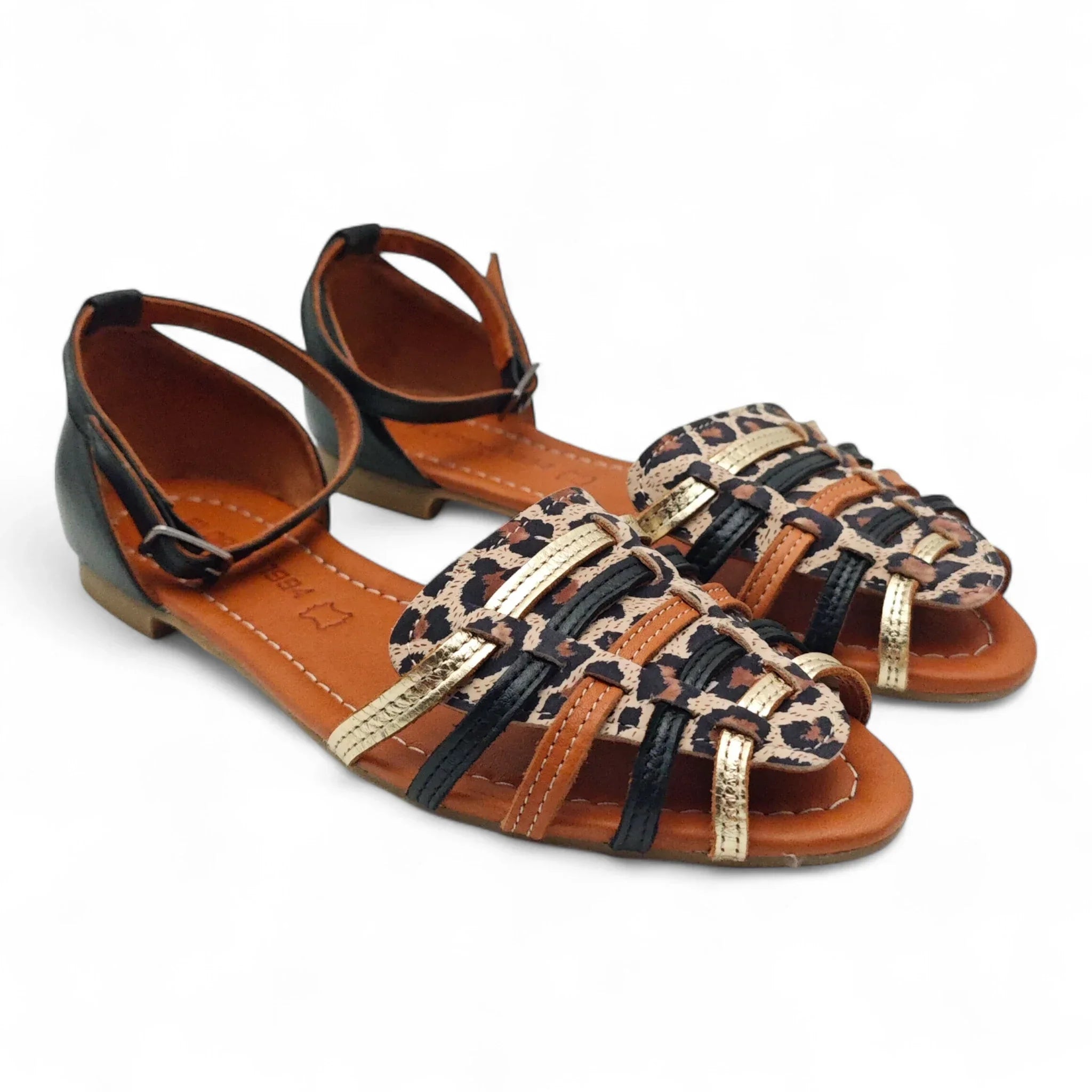 Florida ravne sandale sa zglobnim remenom 240277 - Obuća Monah