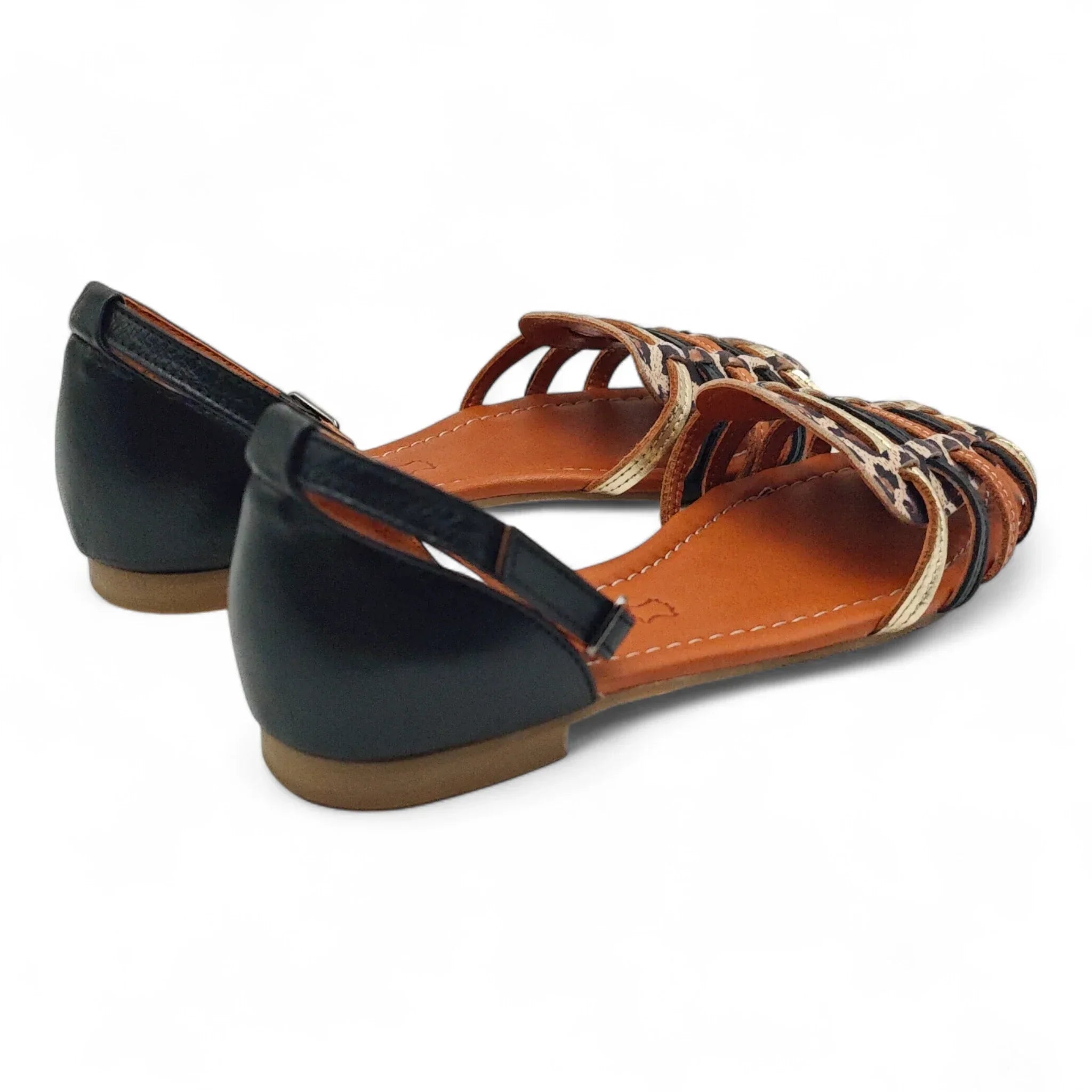 Florida ravne sandale sa zglobnim remenom 240277 - Obuća Monah