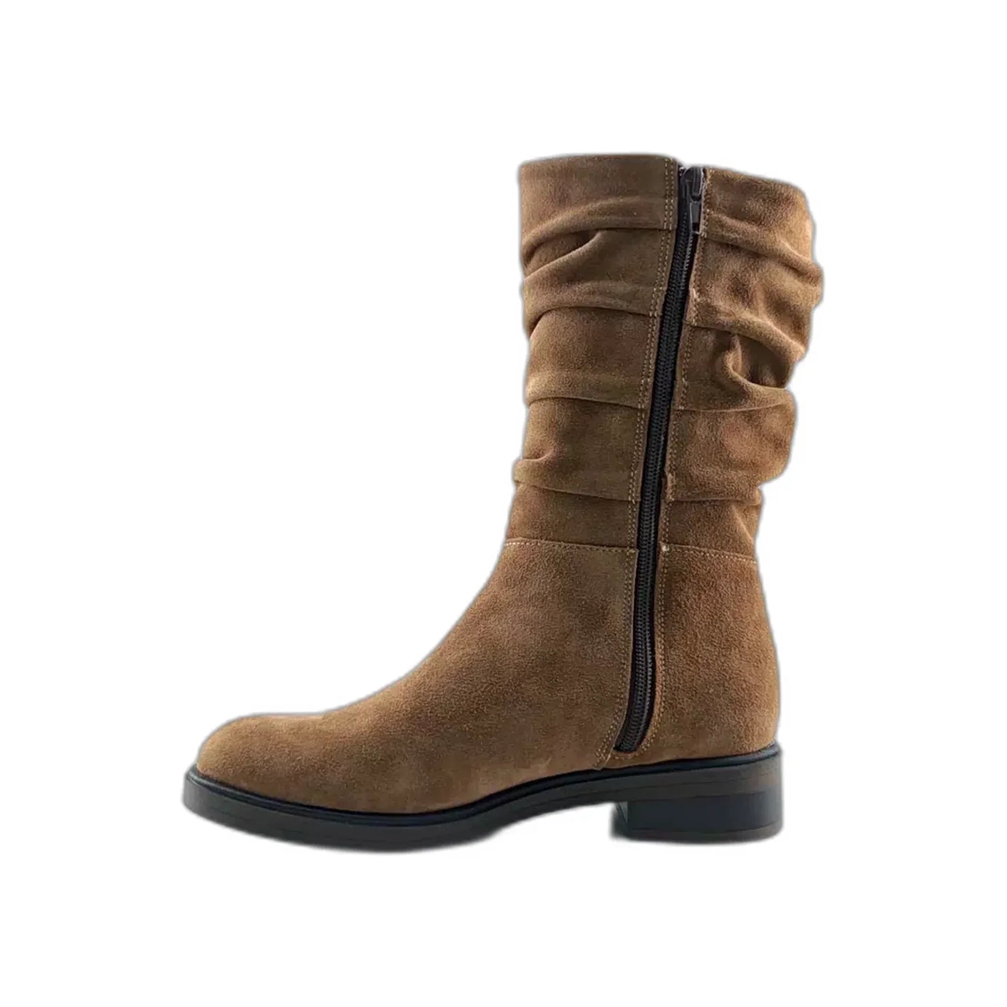 Florida poluduboke ravne čizme sa zip zatvaračem 5856