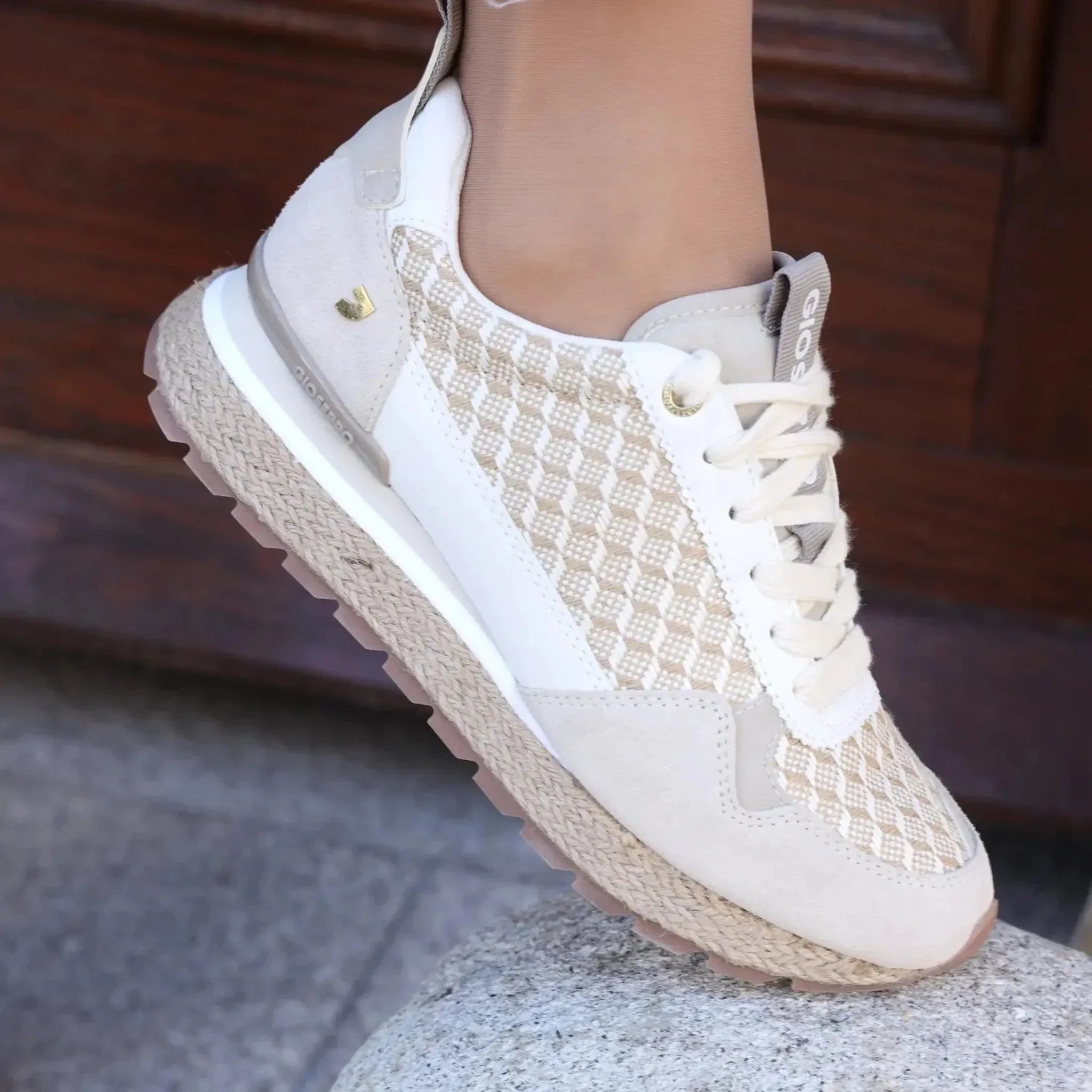 Giosseppo plitke ravne modne patike na šnjiranje 72184 - Obuća Monah