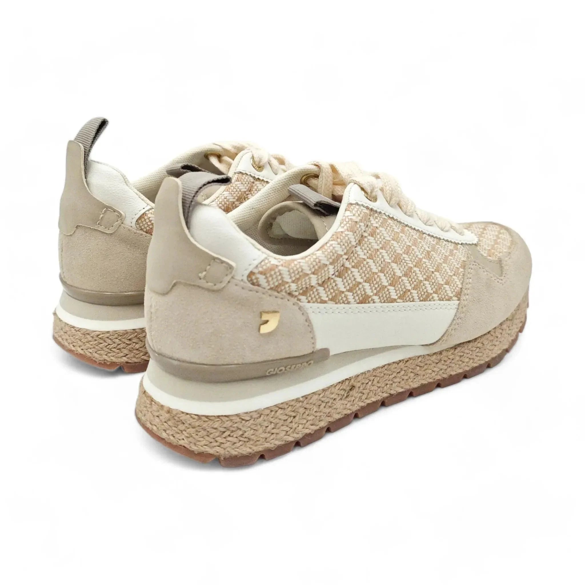 Giosseppo plitke ravne modne patike na šnjiranje 72184 - Obuća Monah