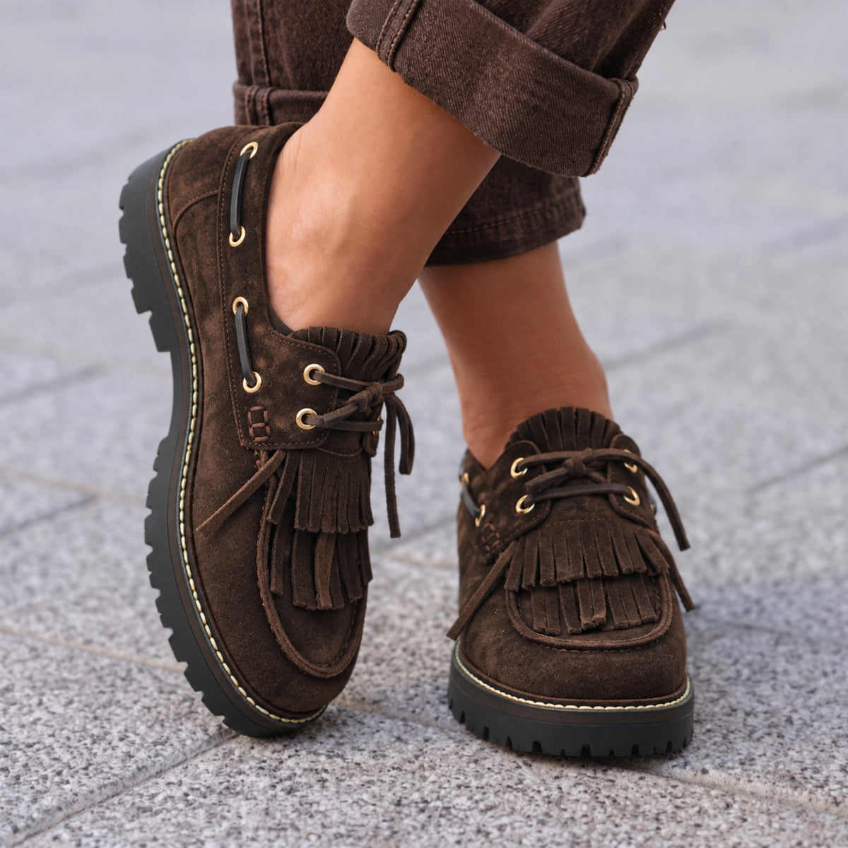 Invento 0546 braon on foot #Boja_braon