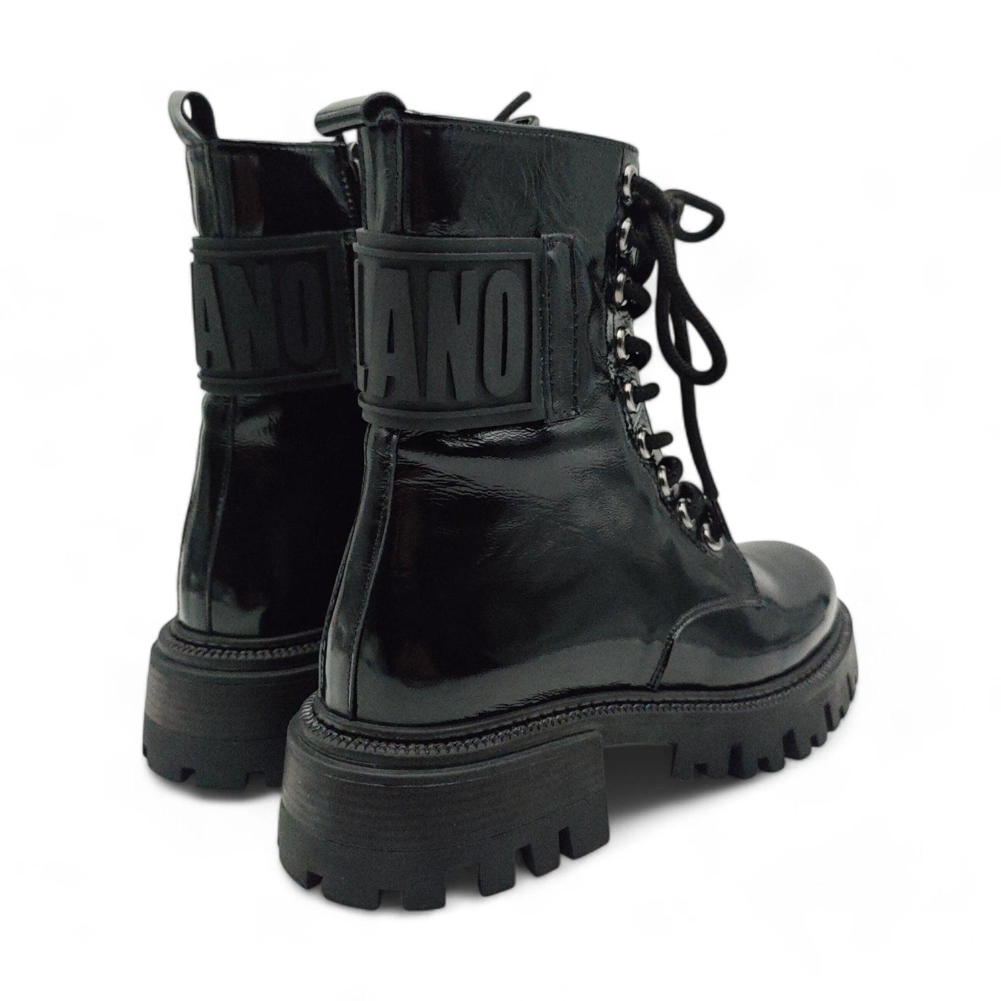 Invento Combat ravne čizme sa zip zatvaračem 115061 - Obuća Monah