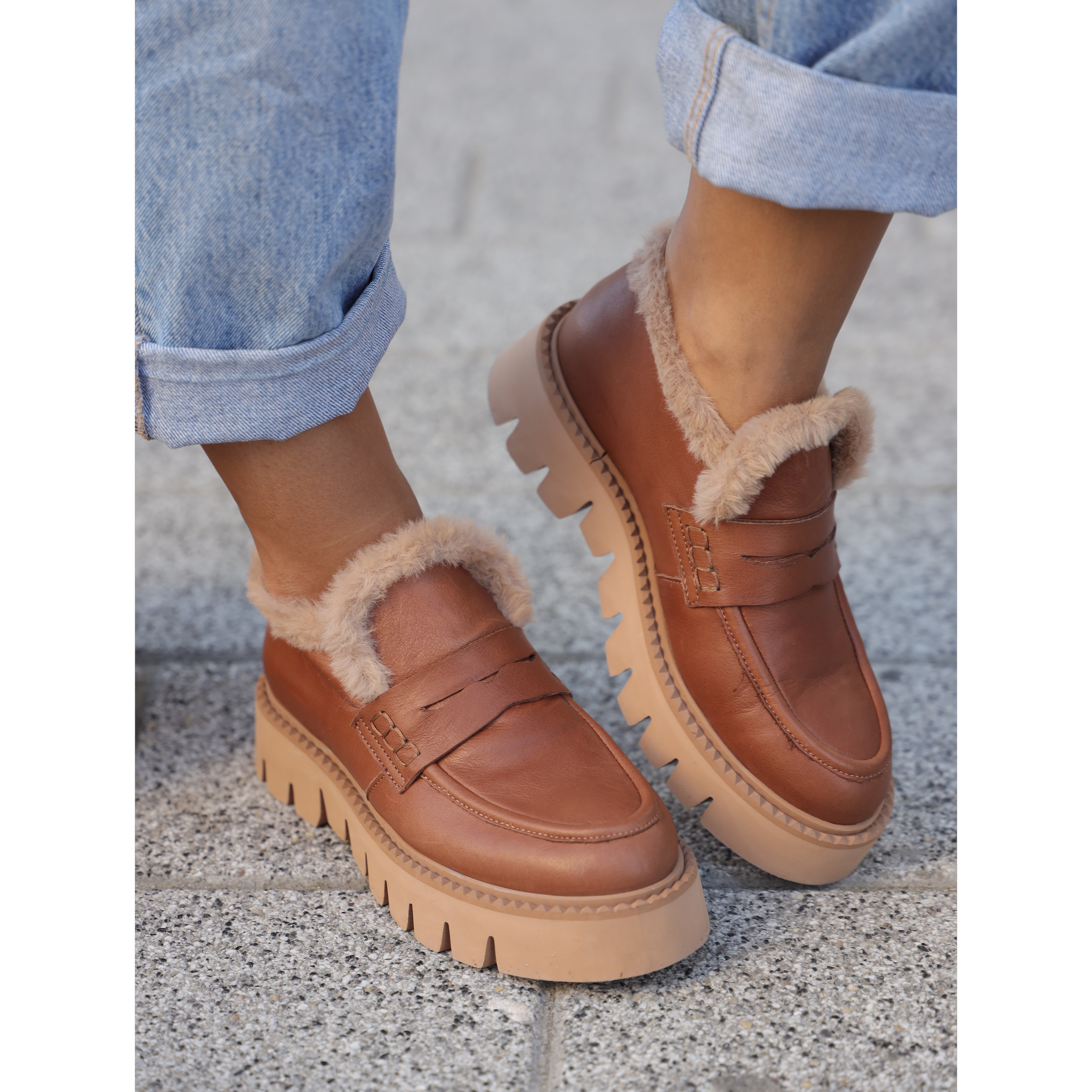 Invento ravne gležnjače na navlačenje 111039 - Obuća Monah