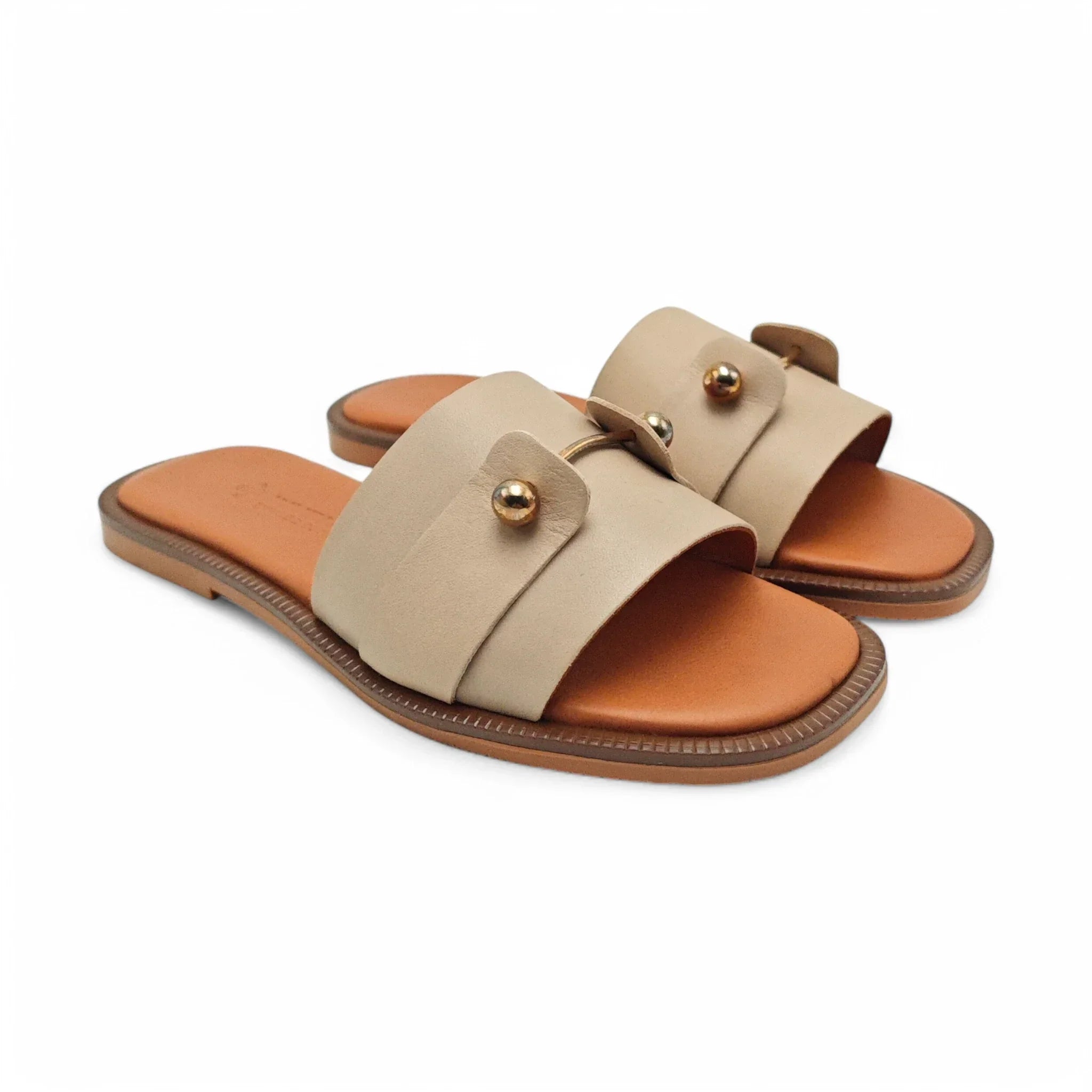 Invento 11303 maglovito taupe pogled spreda