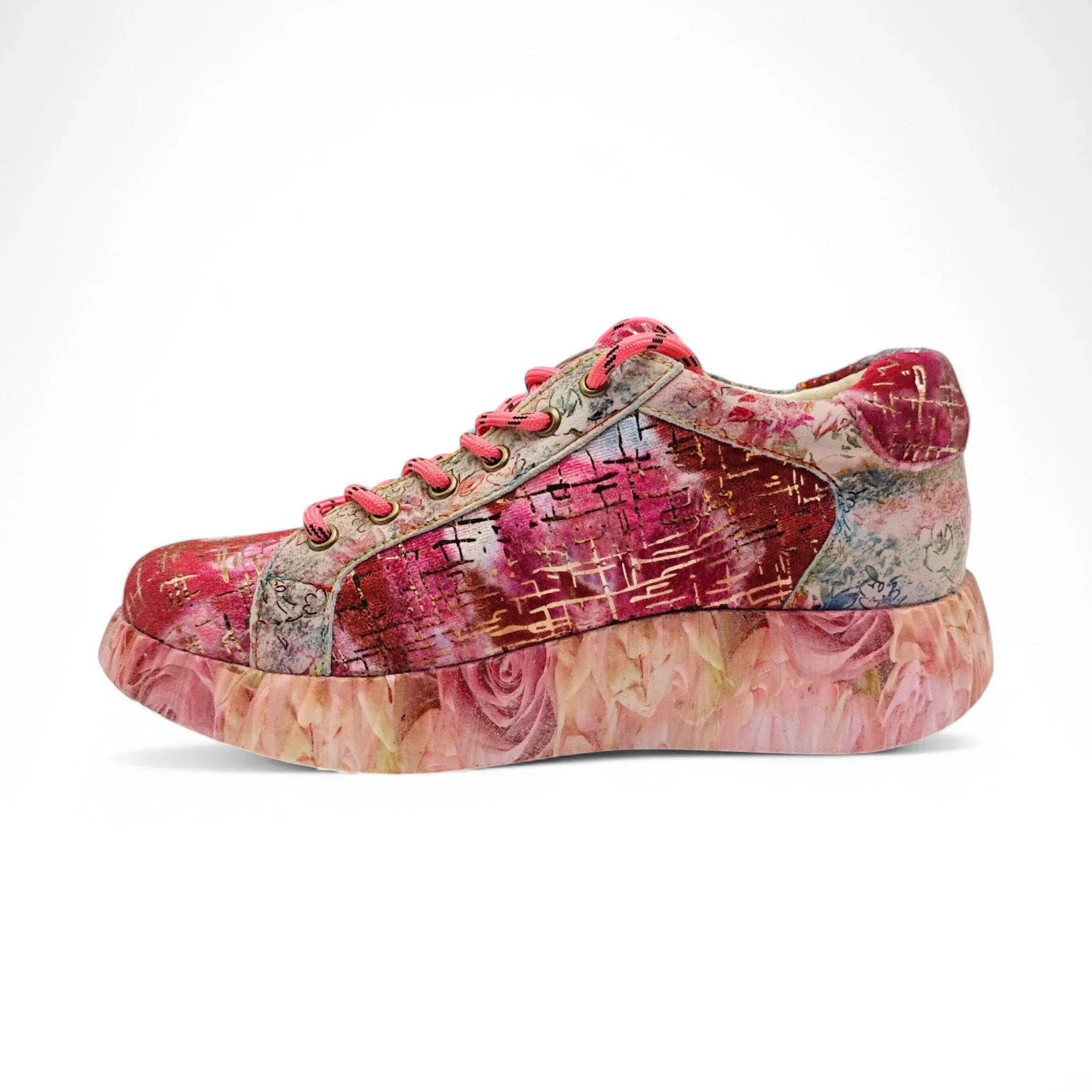 Laura Vita 6750 tamno pink pogled levo
