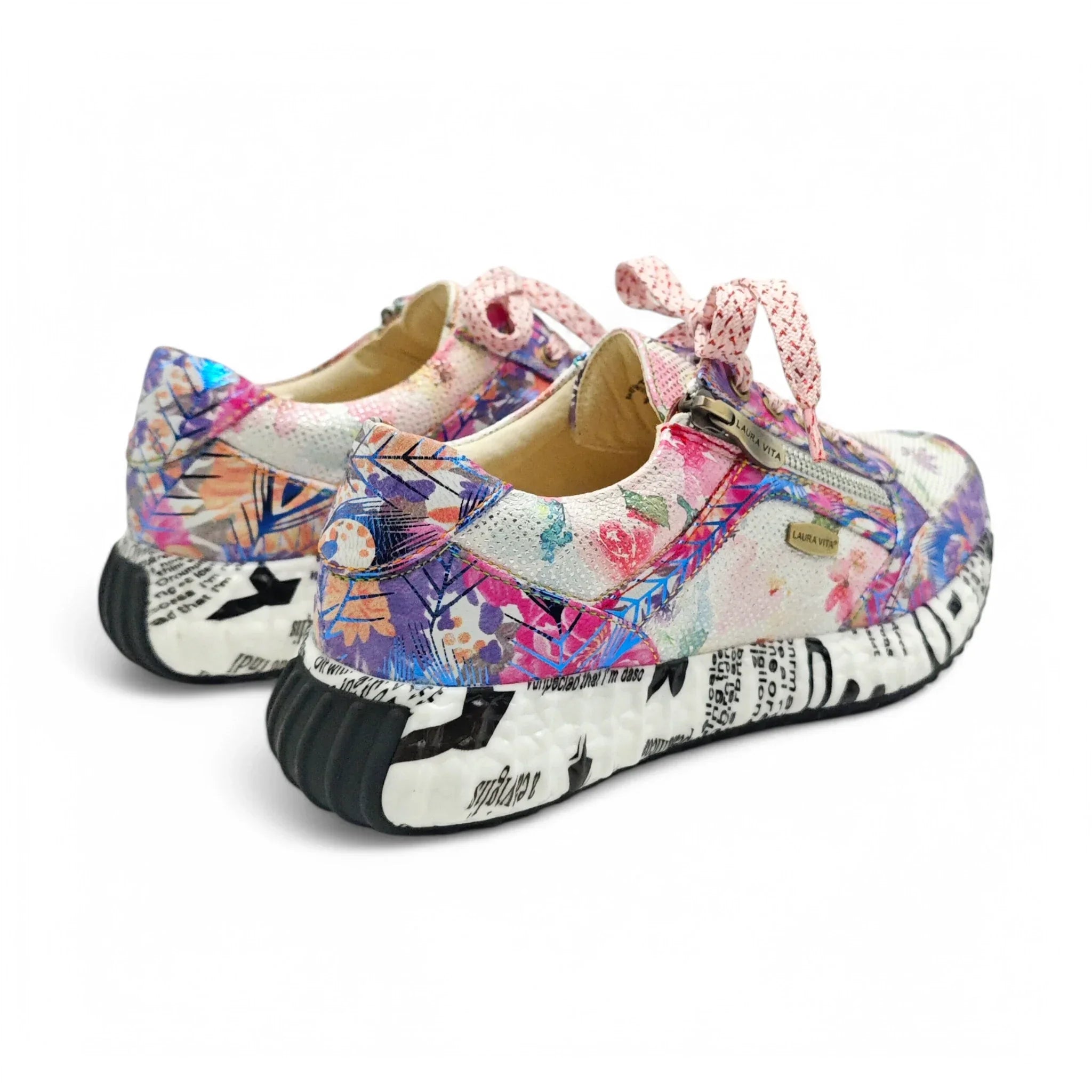 Laura Vita plitke ravne modne patike na šnjiranje 6102 - Obuća Monah