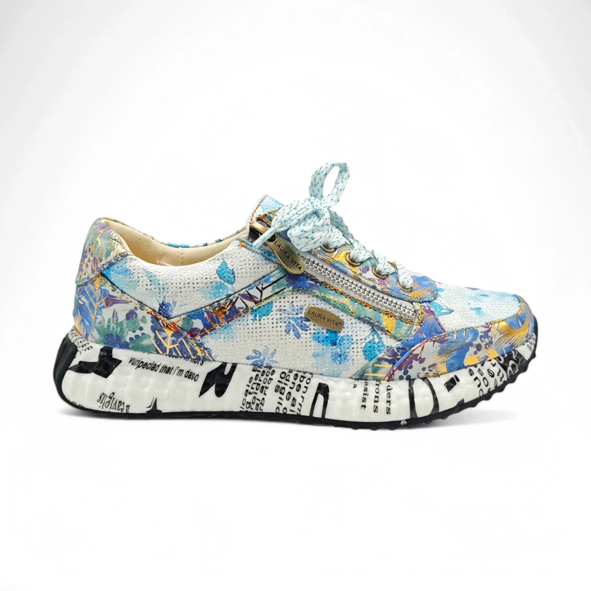 Laura Vita plitke ravne modne patike na šnjiranje 6102 - Obuća Monah