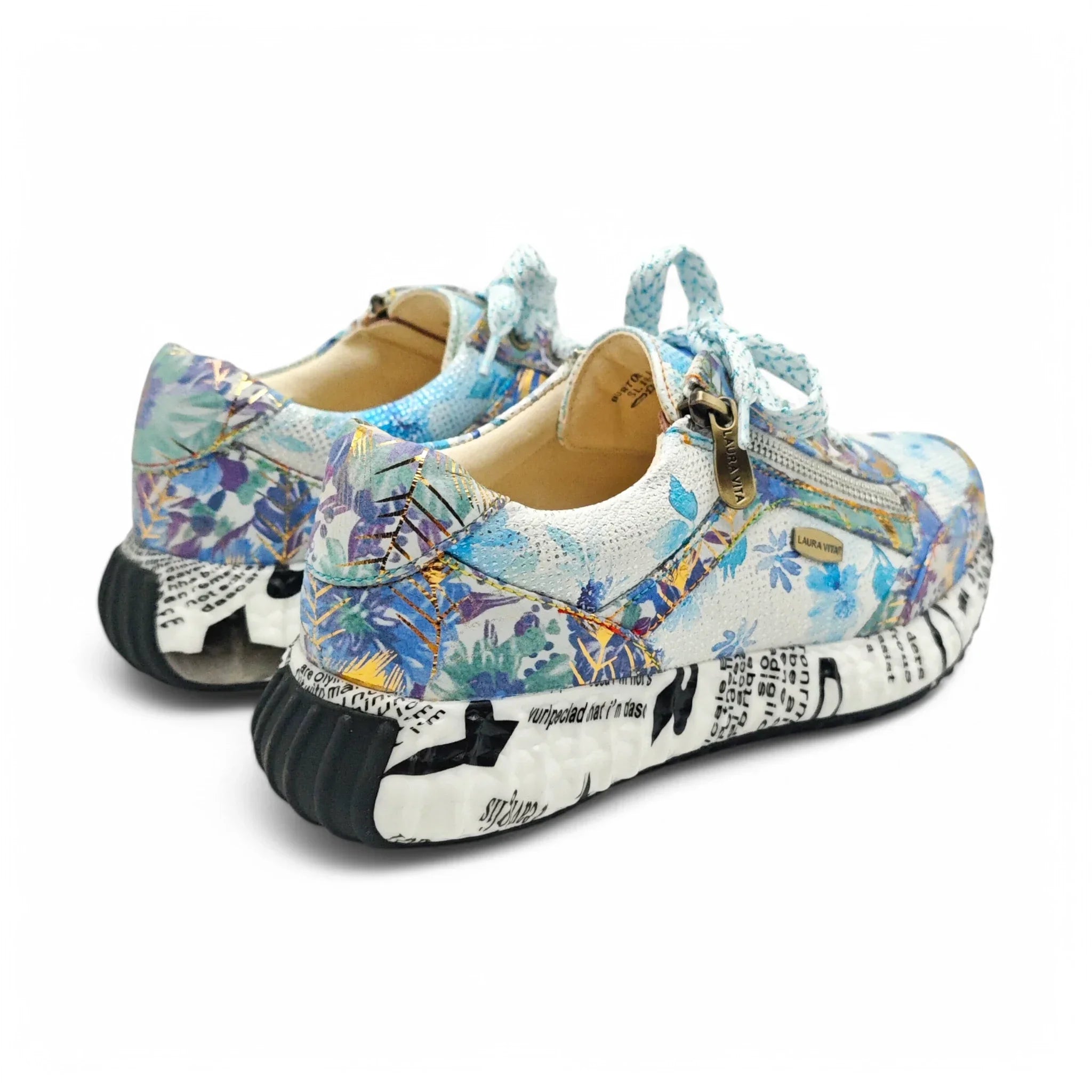 Laura Vita plitke ravne modne patike na šnjiranje 6102 - Obuća Monah