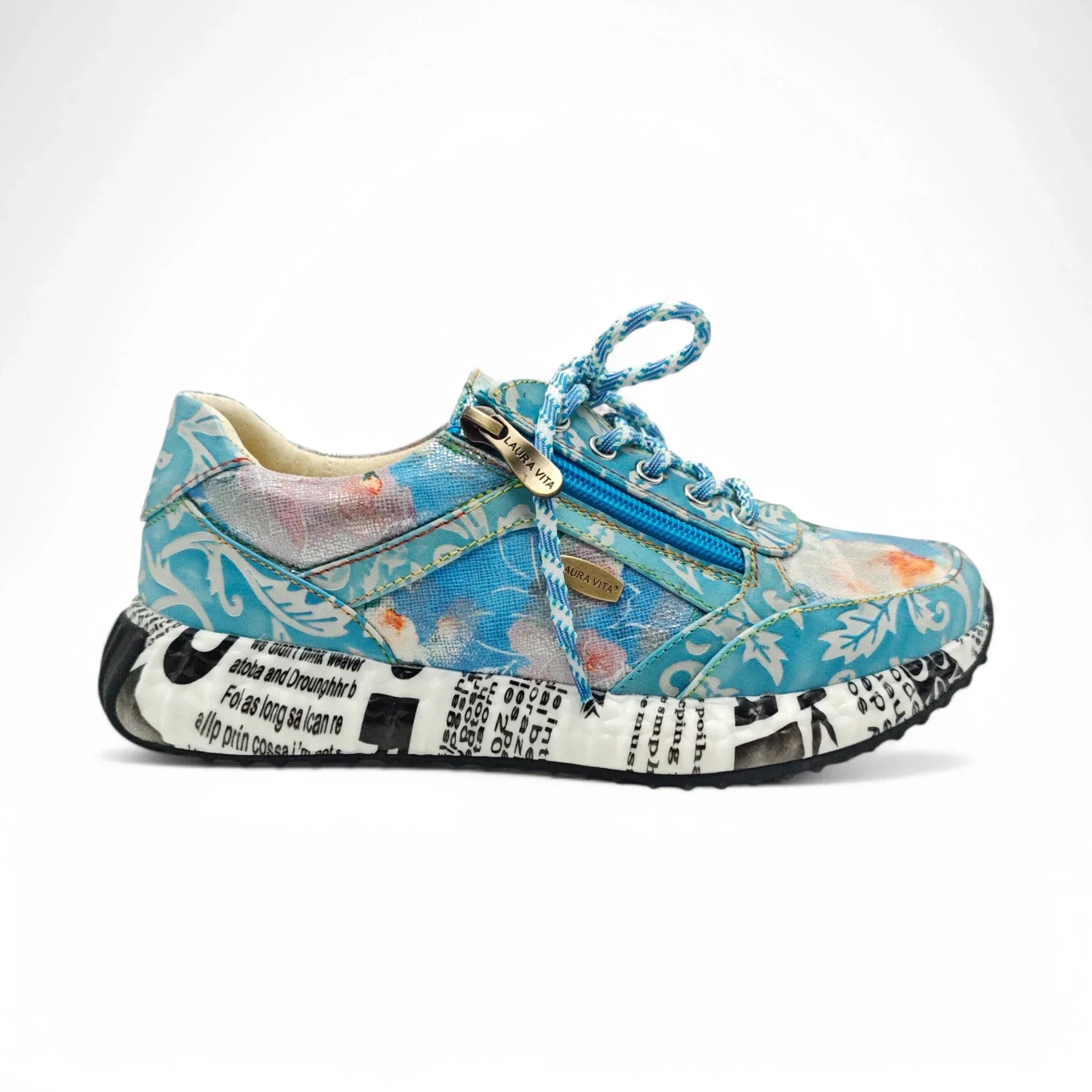 Laura Vita plitke ravne modne patike na šnjiranje 6706 - Obuća Monah