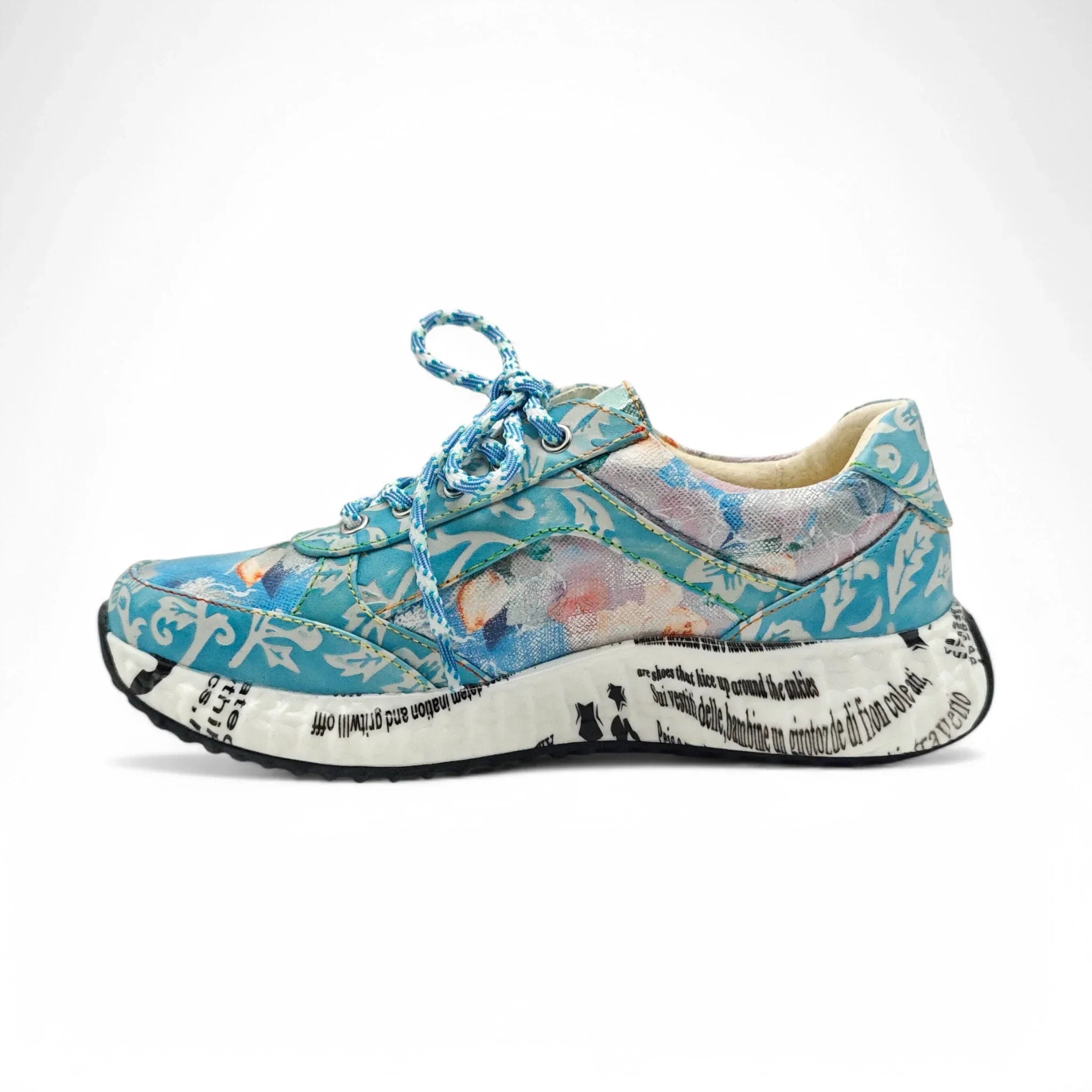 Laura Vita plitke ravne modne patike na šnjiranje 6706 - Obuća Monah