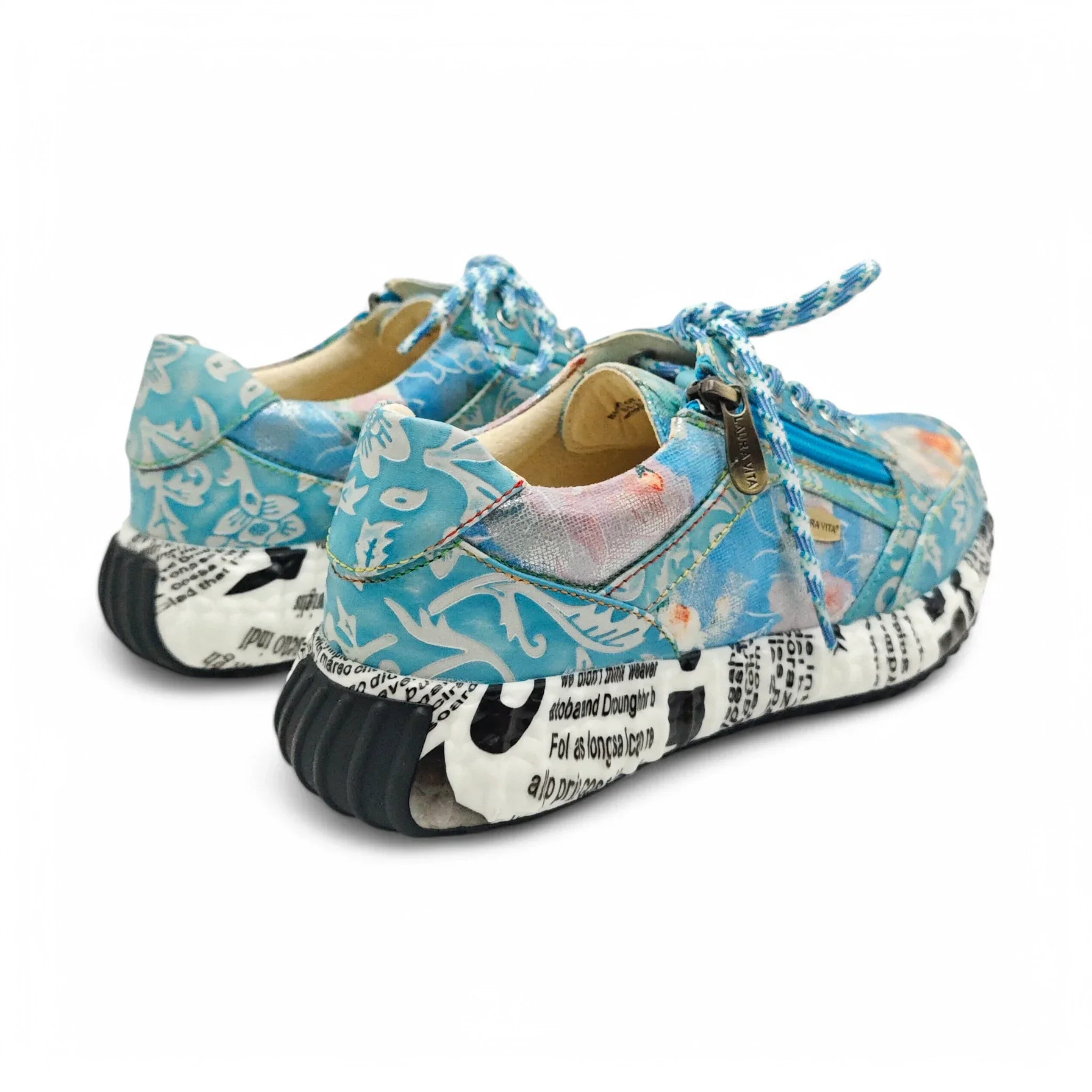 Laura Vita plitke ravne modne patike na šnjiranje 6706 - Obuća Monah