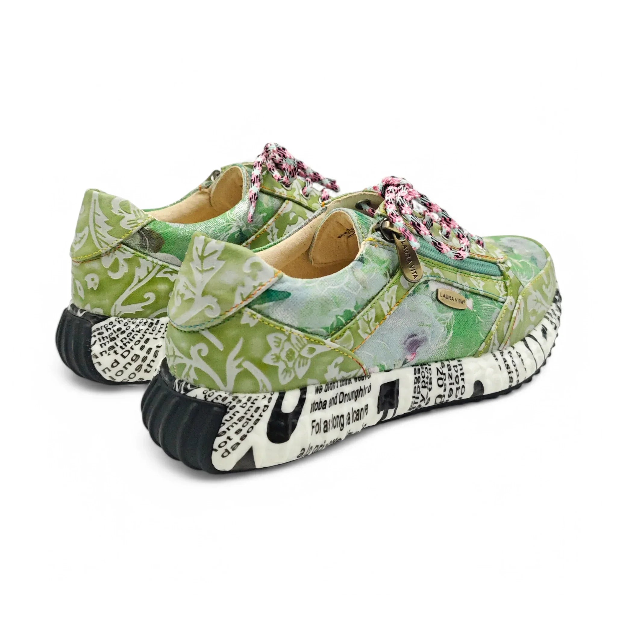 Laura Vita plitke ravne modne patike na šnjiranje 6706 - Obuća Monah