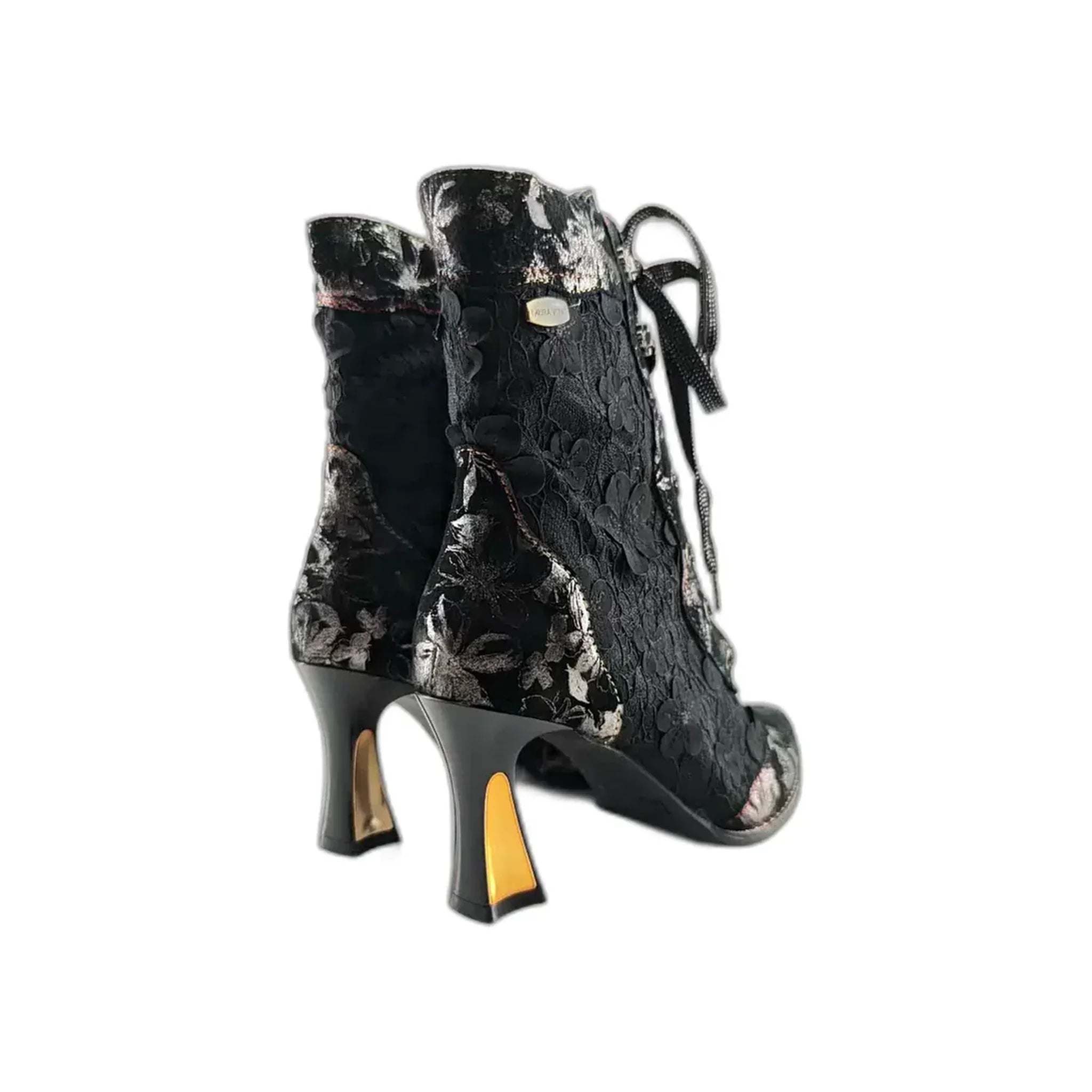 Laura Vita poluduboke čizme na pompadour štiklu sa zip zatvaračem 6682 - Obuća Monah