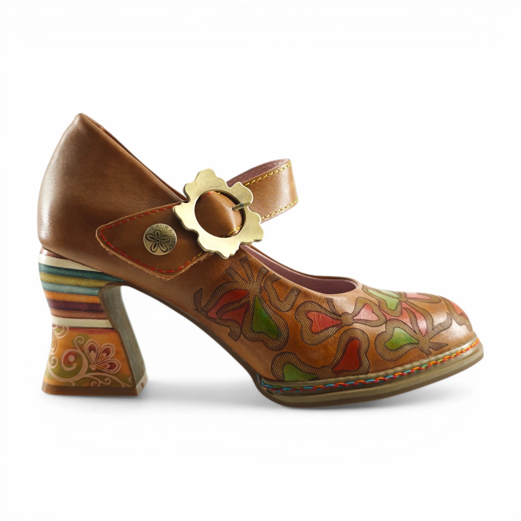 Laura Vita 7729 smeđa pogled desno