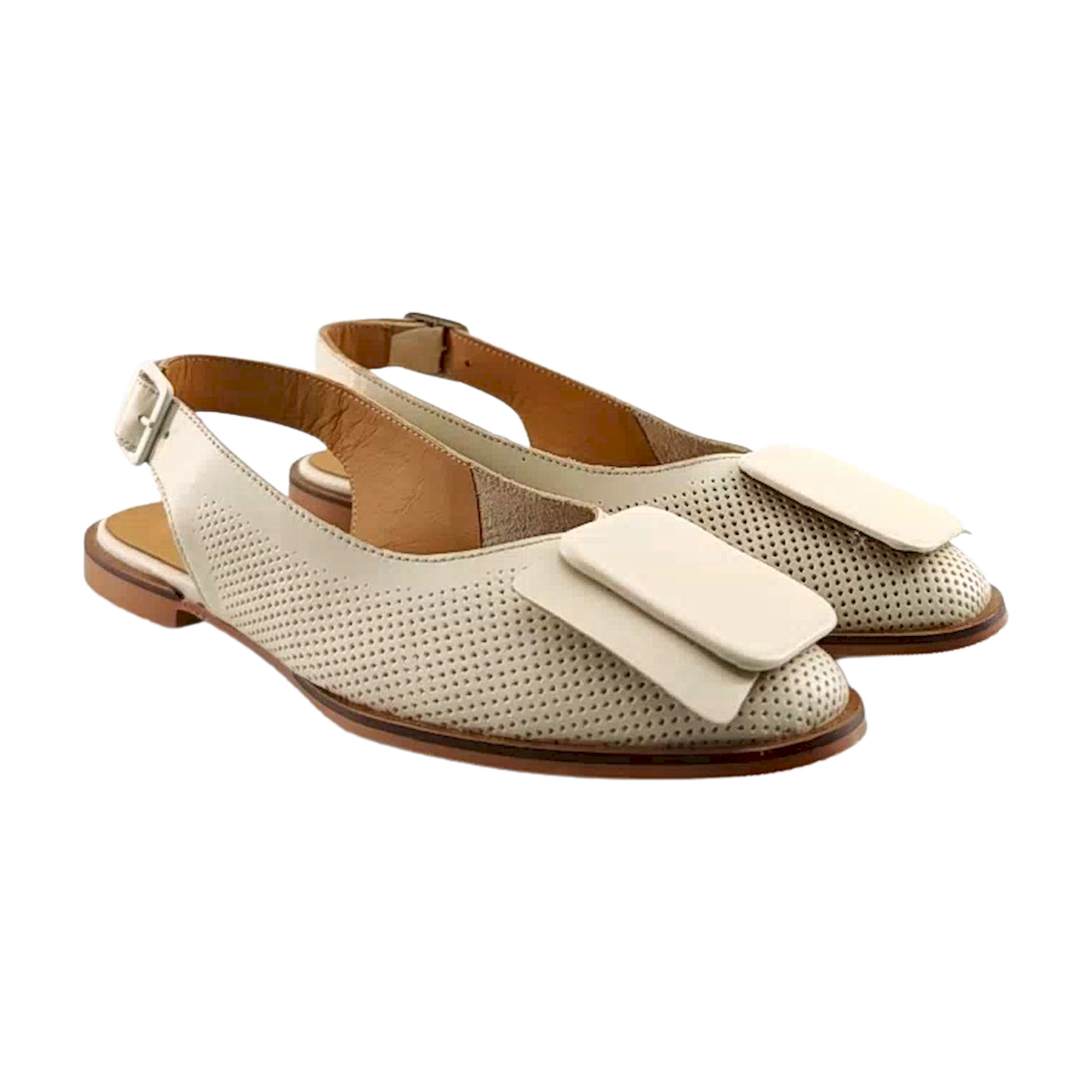 Lussa ravne sandale sa podesivim remenom 111436