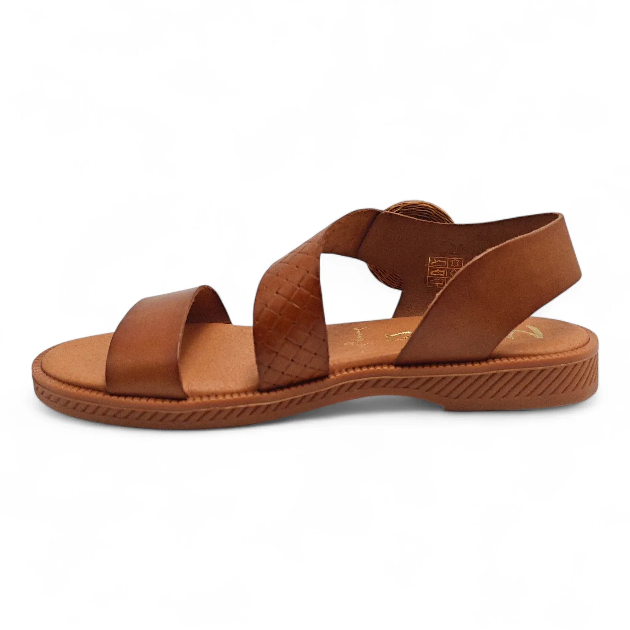 Marilla ravne sandale sa remenom za gležanj 933 - Obuća Monah